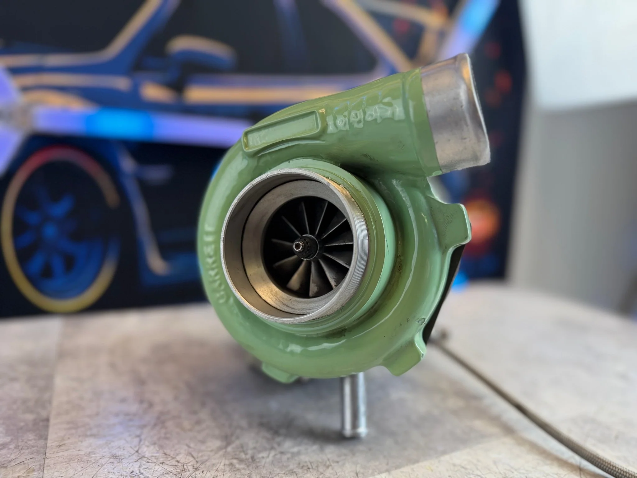 ATP GTX 3071 R Ball Bearing turbo β stock location β Subaru STi & wrx 3β cover billet 500 + HP
