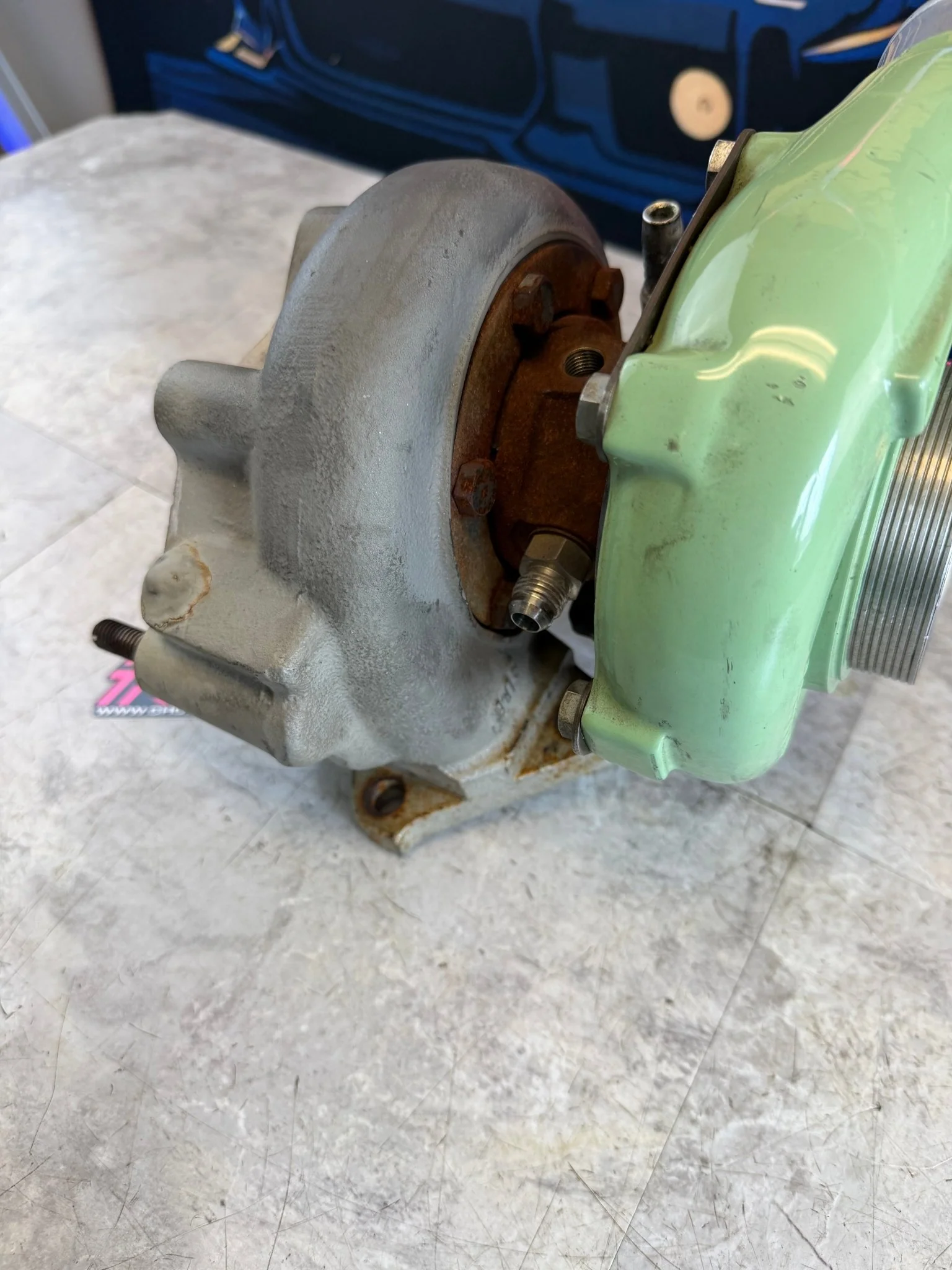 ATP GTX 3071 R Ball Bearing turbo β stock location β Subaru STi & wrx 3β cover billet 500 + HP - Image 3