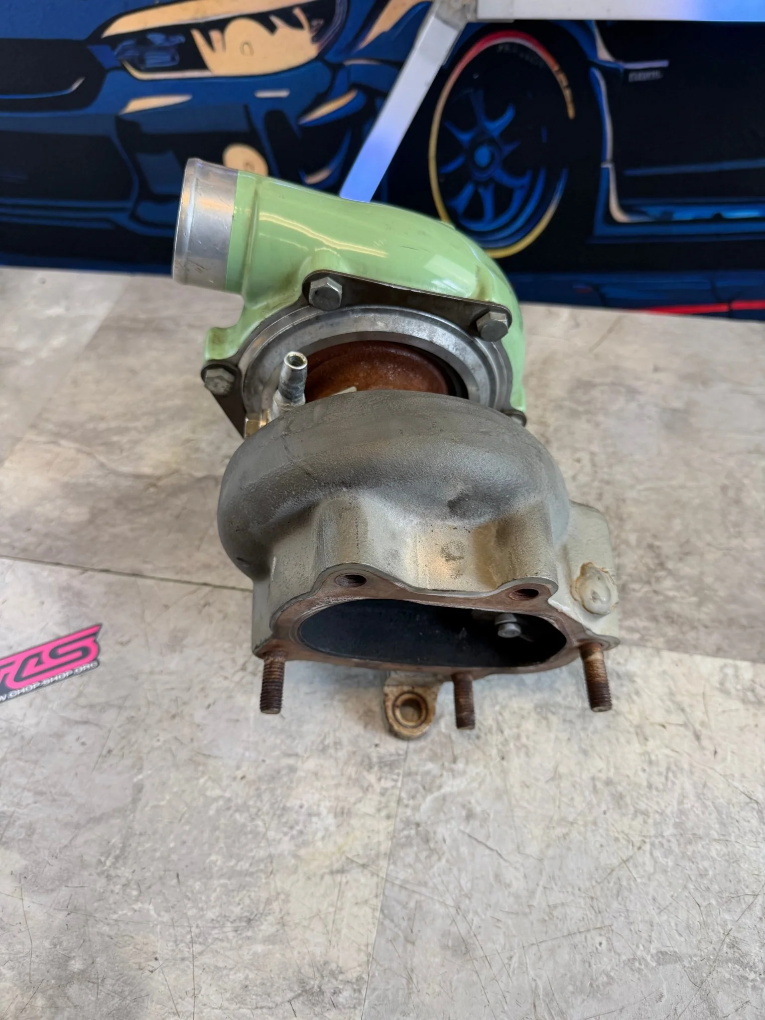 ATP GTX 3071 R Ball Bearing turbo β stock location β Subaru STi & wrx 3β cover billet 500 + HP - Image 5