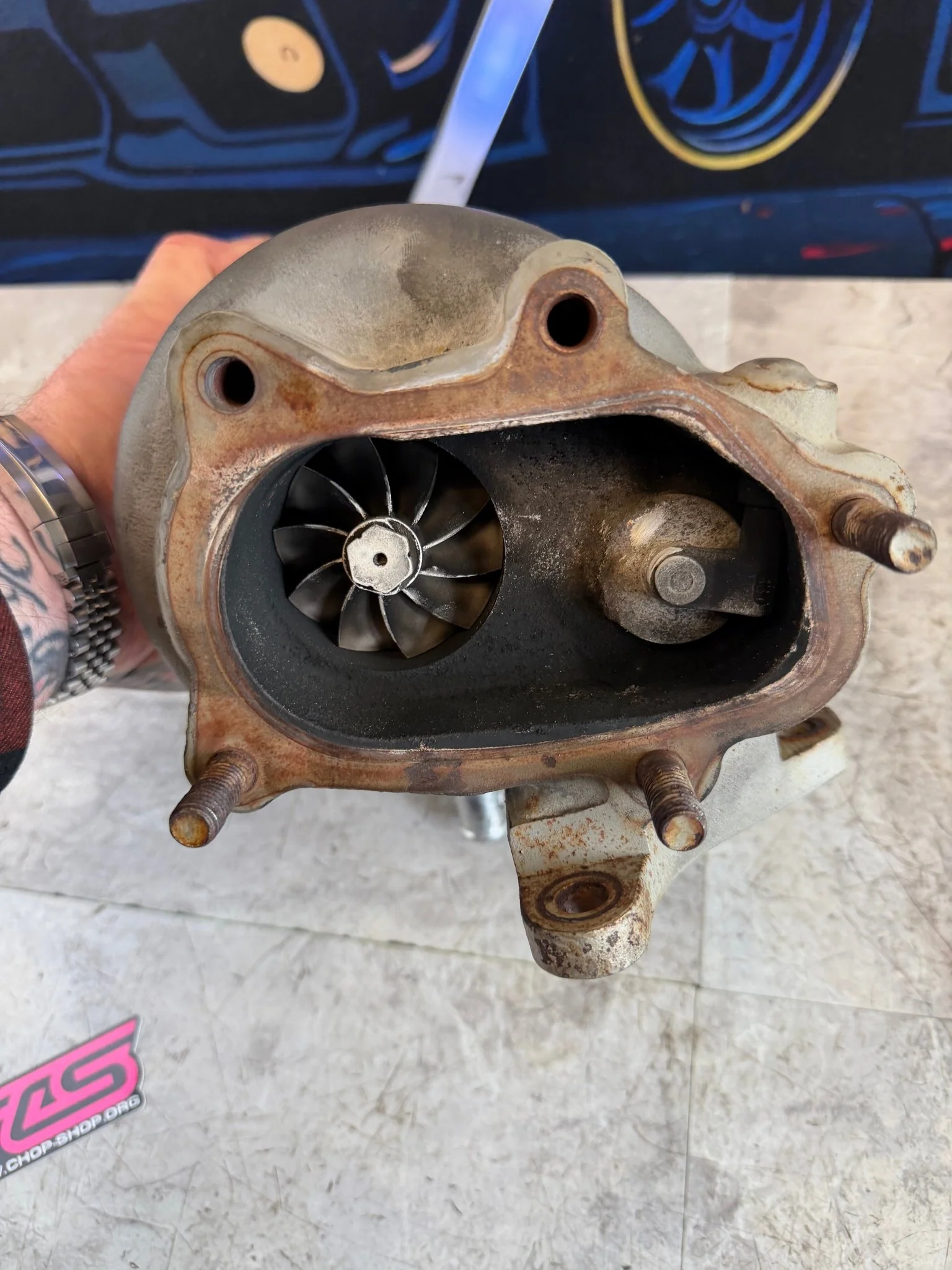 ATP GTX 3071 R Ball Bearing turbo β stock location β Subaru STi & wrx 3β cover billet 500 + HP - Image 6
