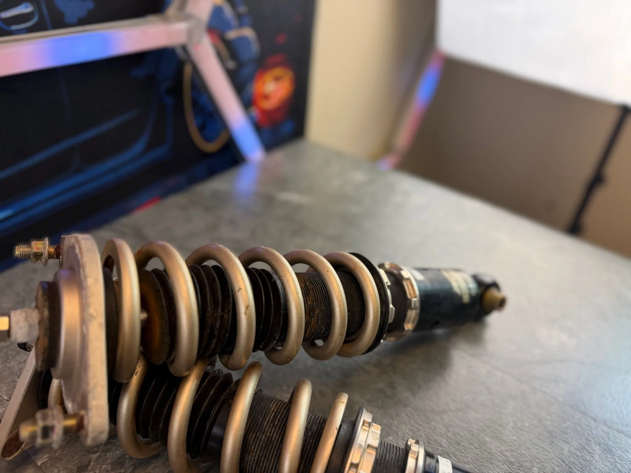 BC racing BR coil overs coilovers suspension 2008-2014 Subaru wrx 5x100 w/ swift springs O4 - Image 10