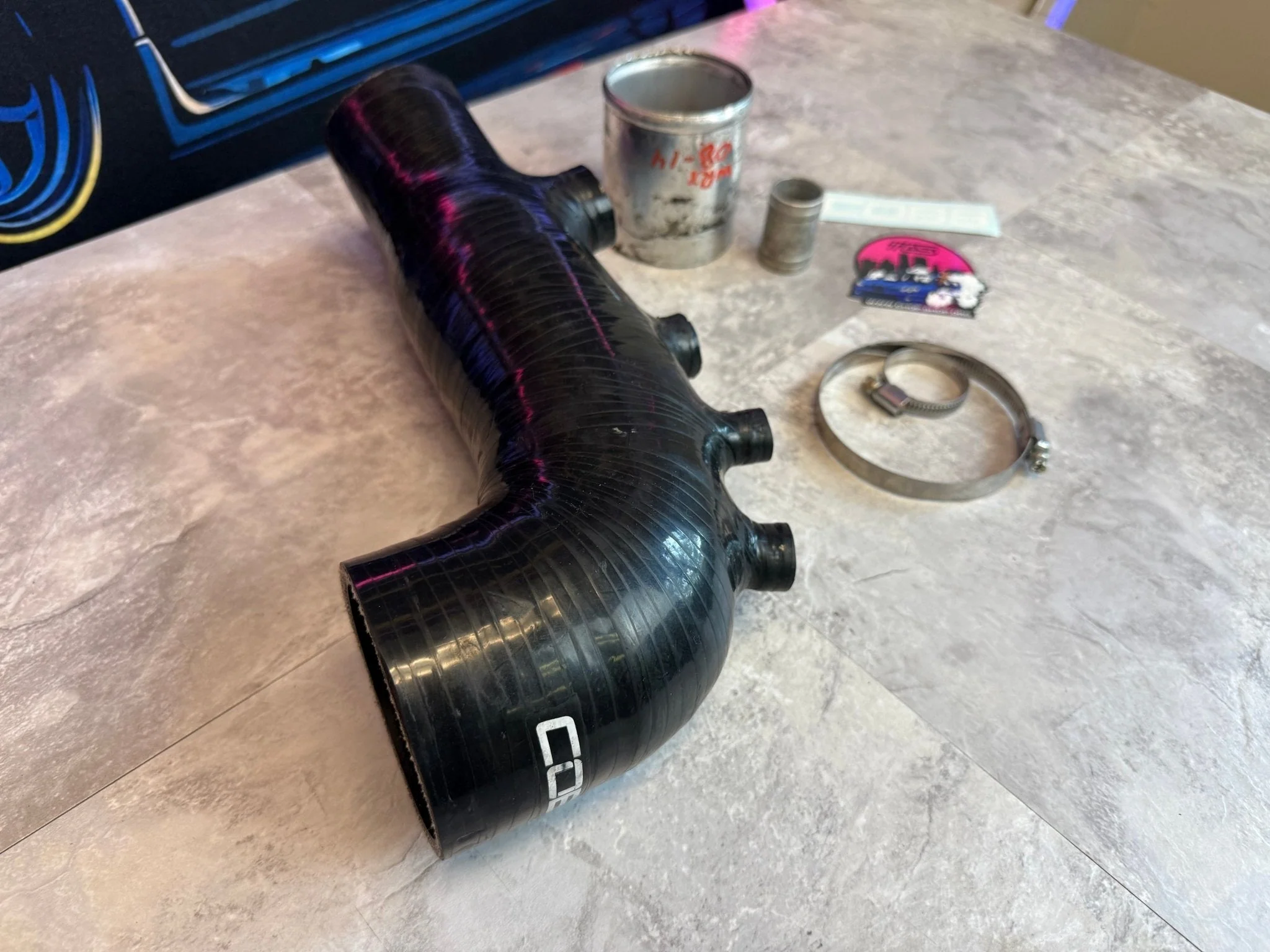 2008-2014 Subaru WRX Legacy Forester Cobb Tuning Silicone Turbo Inlet 2.4” GT XT - Image 8