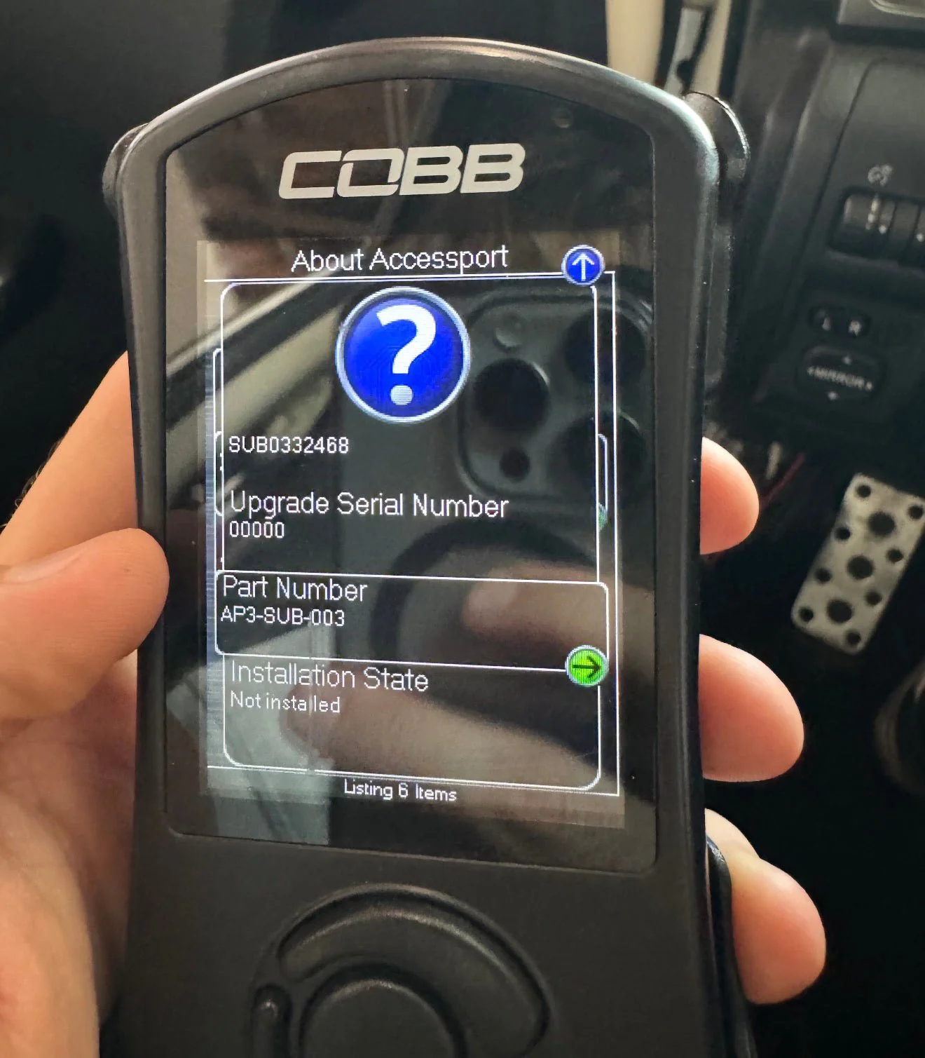 COBB TUNING sub 003 sub003 accessport tuner 2008-2014 Subaru wrx and STi UN MARRIED - Image 7