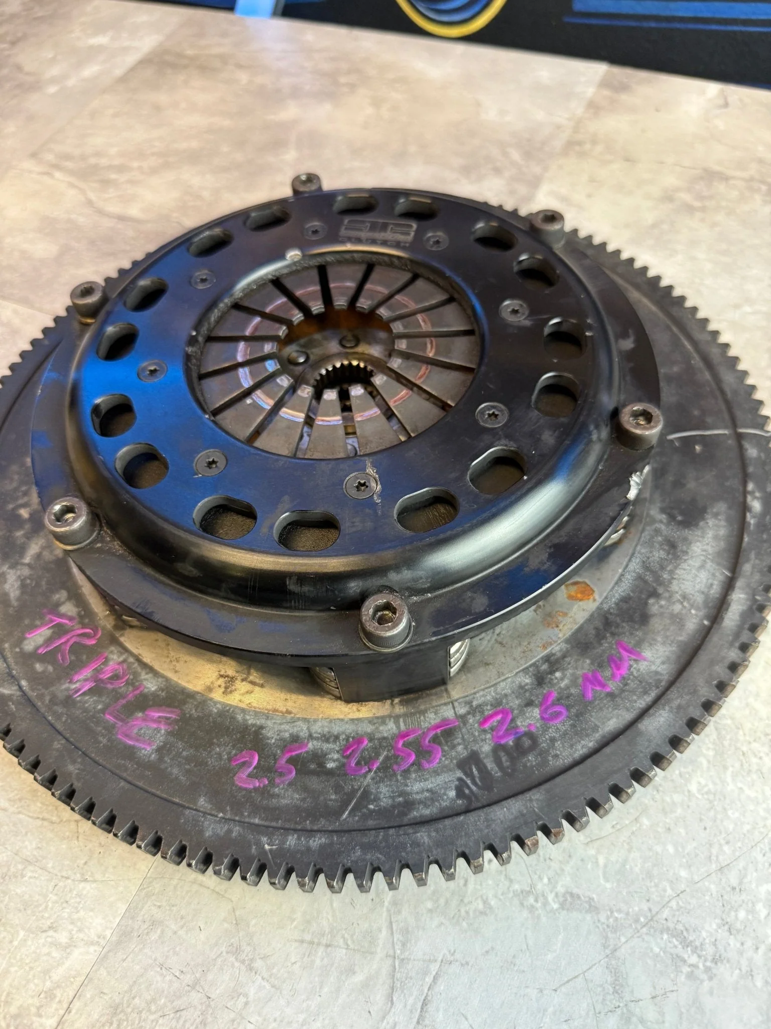 2004-2021 Subaru STi COMP Triple Clutch Kit Competition Flywheel Six Speed - Image 2