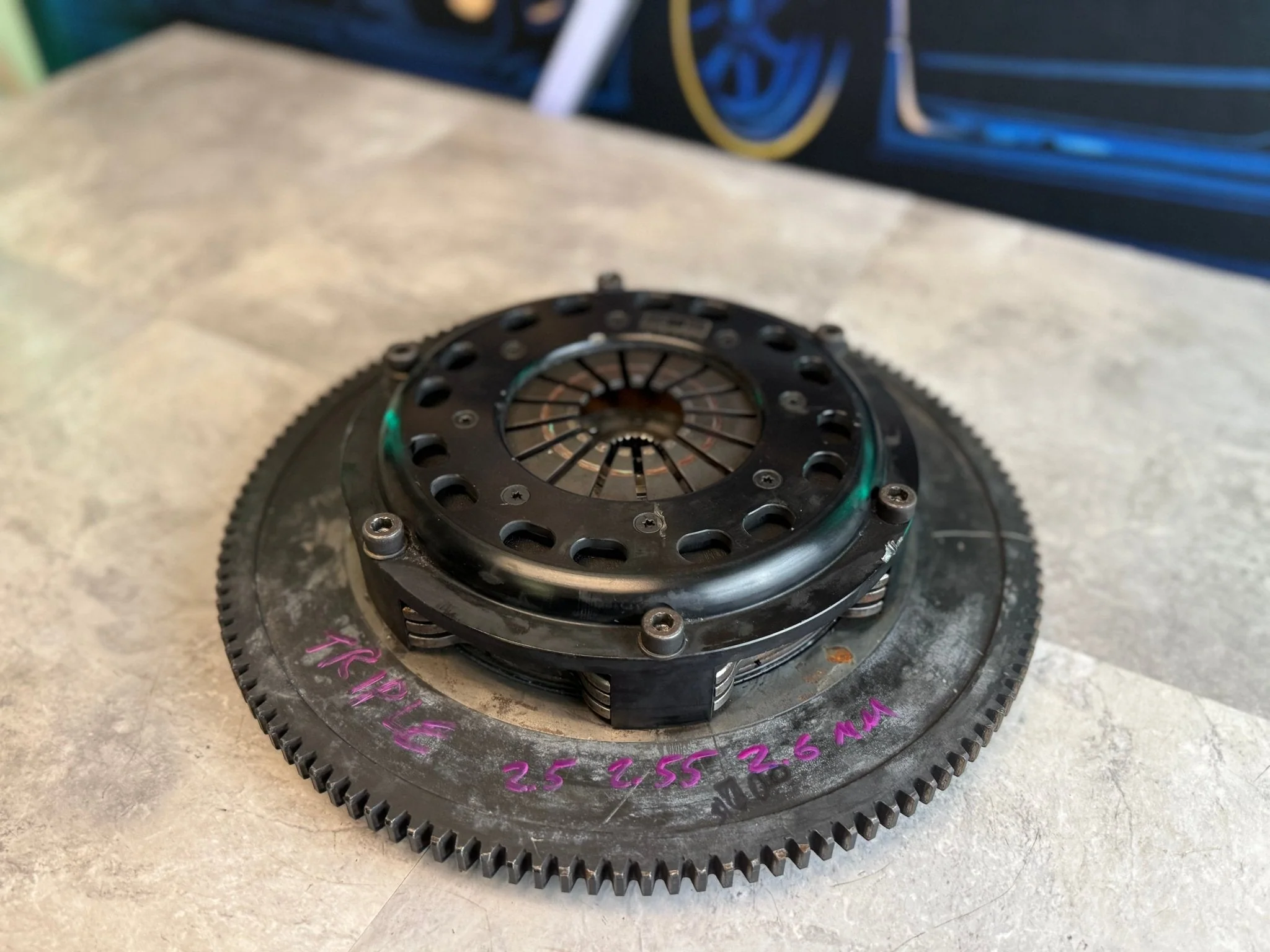 2004-2021 Subaru STi COMP Triple Clutch Kit Competition Flywheel Six Speed - Image 8