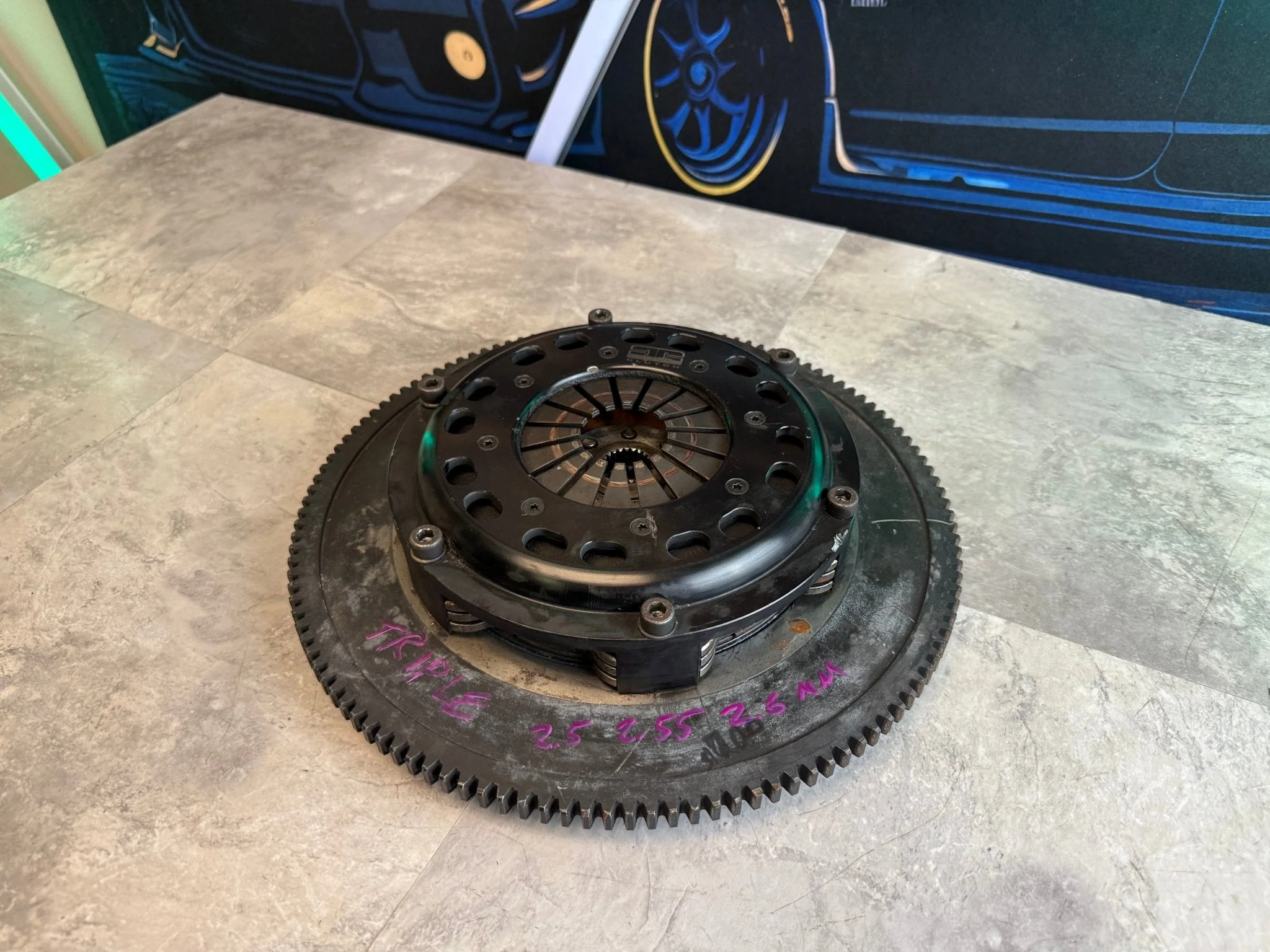 2004-2021 Subaru STi COMP Triple Clutch Kit Competition Flywheel Six Speed - Image 9