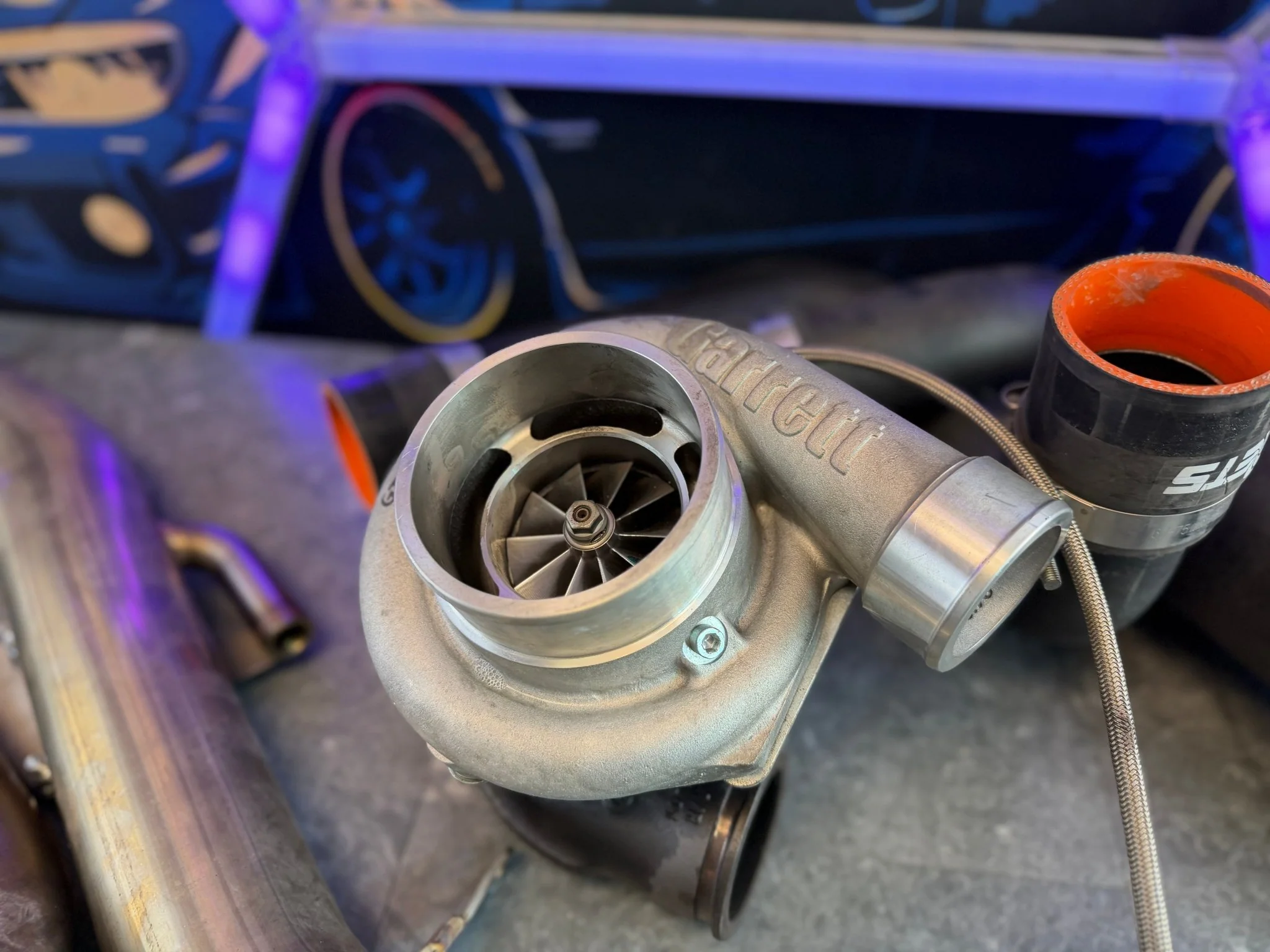 ETS rotated turbo kit 15-21 Subaru STi ej257 900 horsepower Garrett gtx 3582 R GEN 2 tial O3 - Image 5