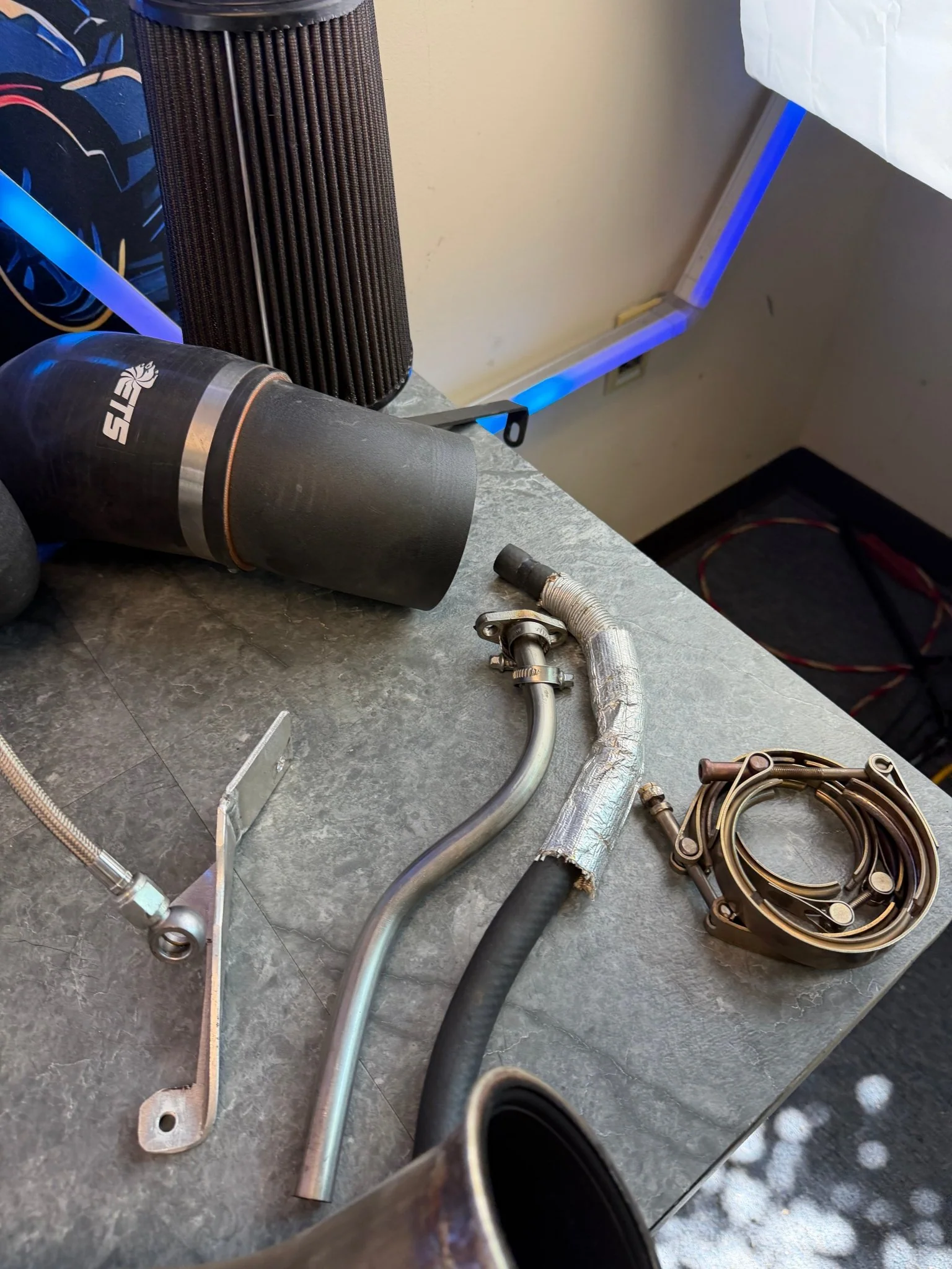 ETS rotated turbo kit 15-21 Subaru STi ej257 900 horsepower Garrett gtx 3582 R GEN 2 tial O3 - Image 6
