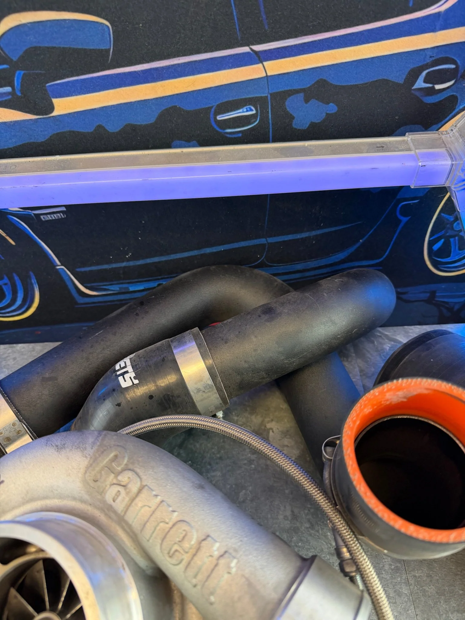 ETS rotated turbo kit 15-21 Subaru STi ej257 900 horsepower Garrett gtx 3582 R GEN 2 tial O3 - Image 7