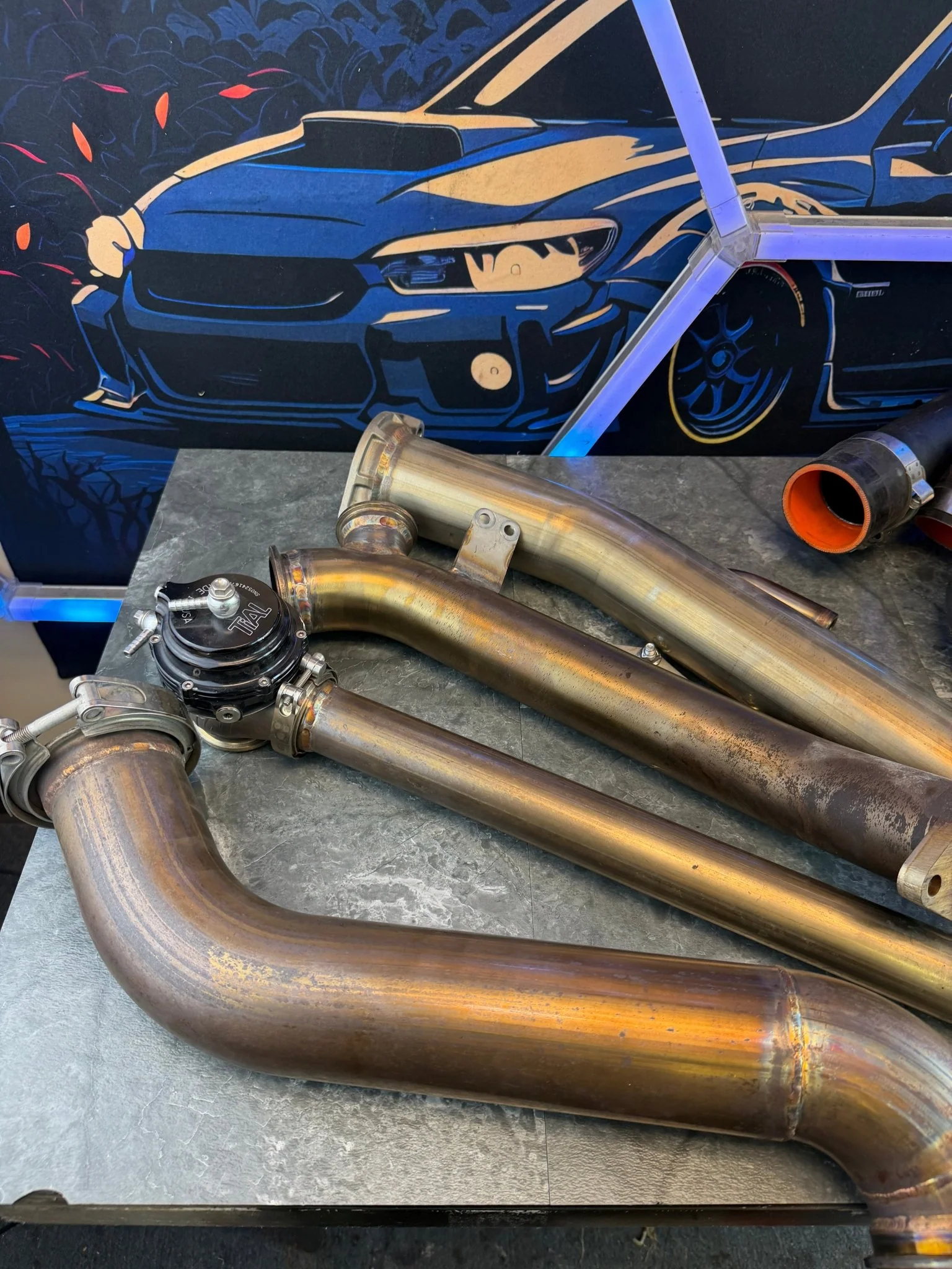 ETS rotated turbo kit 15-21 Subaru STi ej257 900 horsepower Garrett gtx 3582 R GEN 2 tial O3 - Image 9
