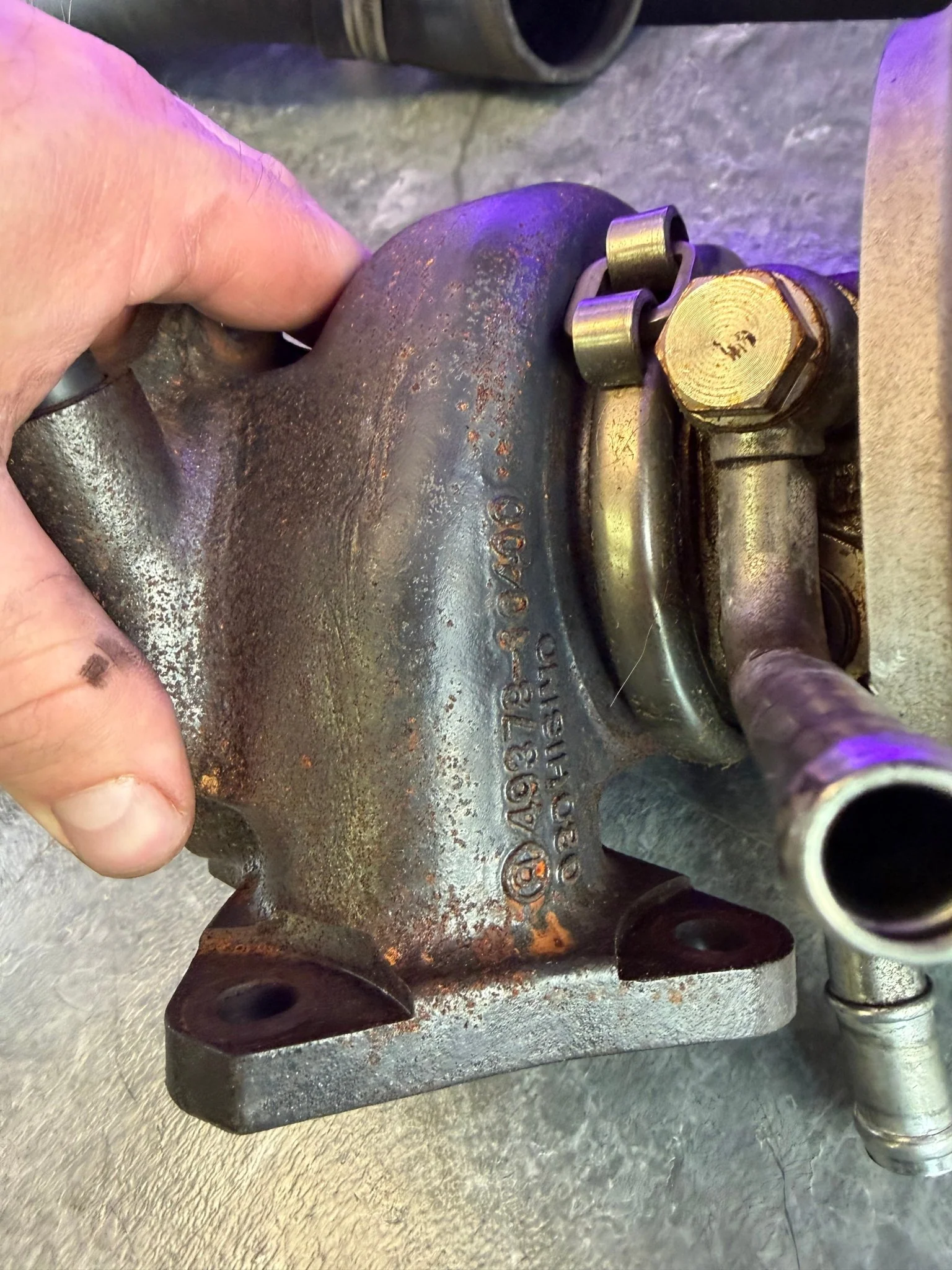 FP BLUE 'core' turbo charger Subaru STi & wrx 84 mm FAP cover JOURNAL BEARING WELDED BILLET - Image 3