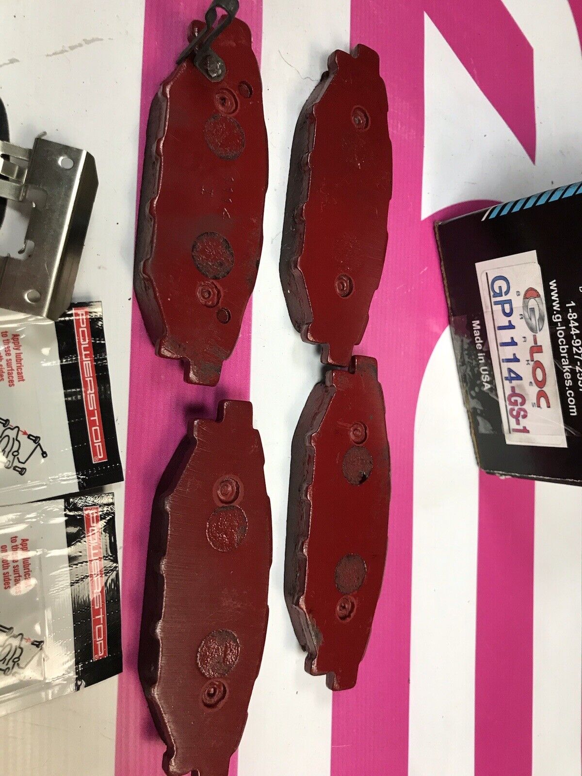 2015-2017 Subaru WRX Legacy Outback G-LOC Rear Brake Pads Gp1114-gs-1 2.5i 2.5i - Image 7