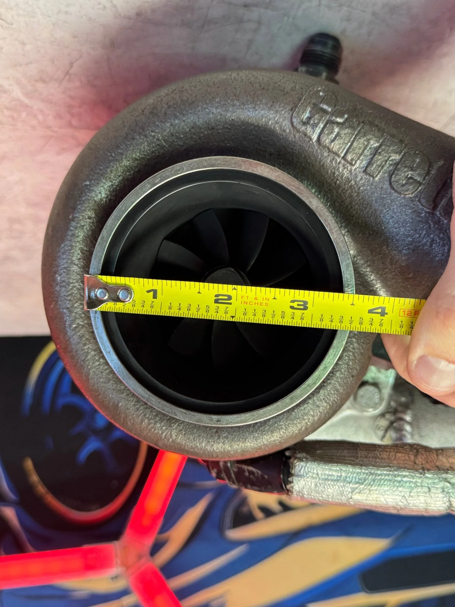 Garrett GEN2 66mm Billet Compressor Wheel Ball Bearing V-band 900 HP Capability - Image 18