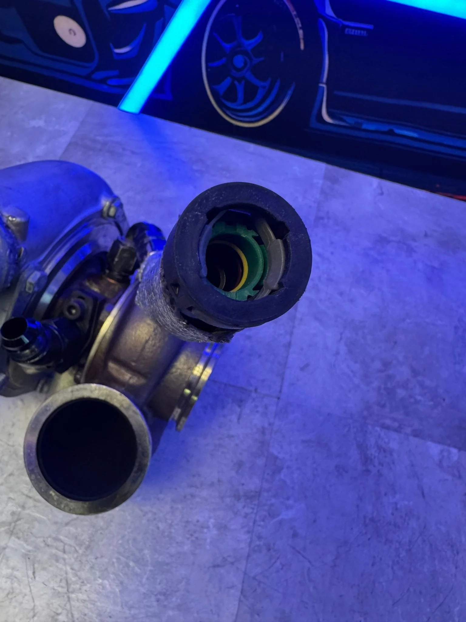 Garrett GEN2 66mm Billet Compressor Wheel Ball Bearing V-band 900 HP Capability - Image 9