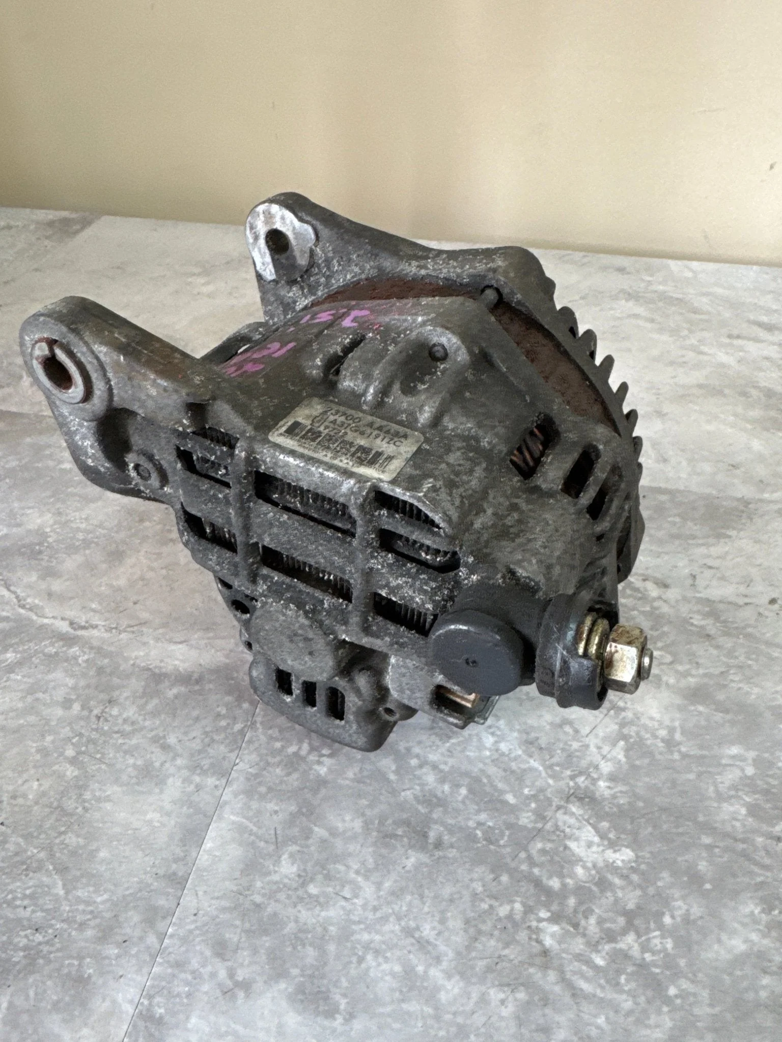 2010-2012 Subaru Legacy Outback Genuine OEM 2.5 Alternator F4 - Image 2