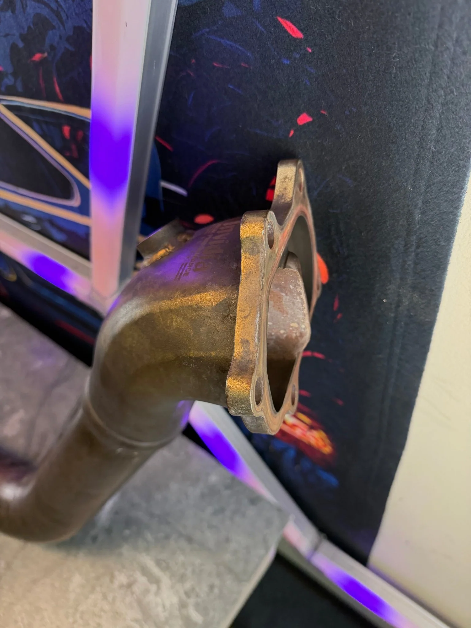 INVIDIA catless downpipe 08-21 STi 08-14 wrx Subaru ej255 ej255 case divorced bell 2 o2 bungs - Image 8