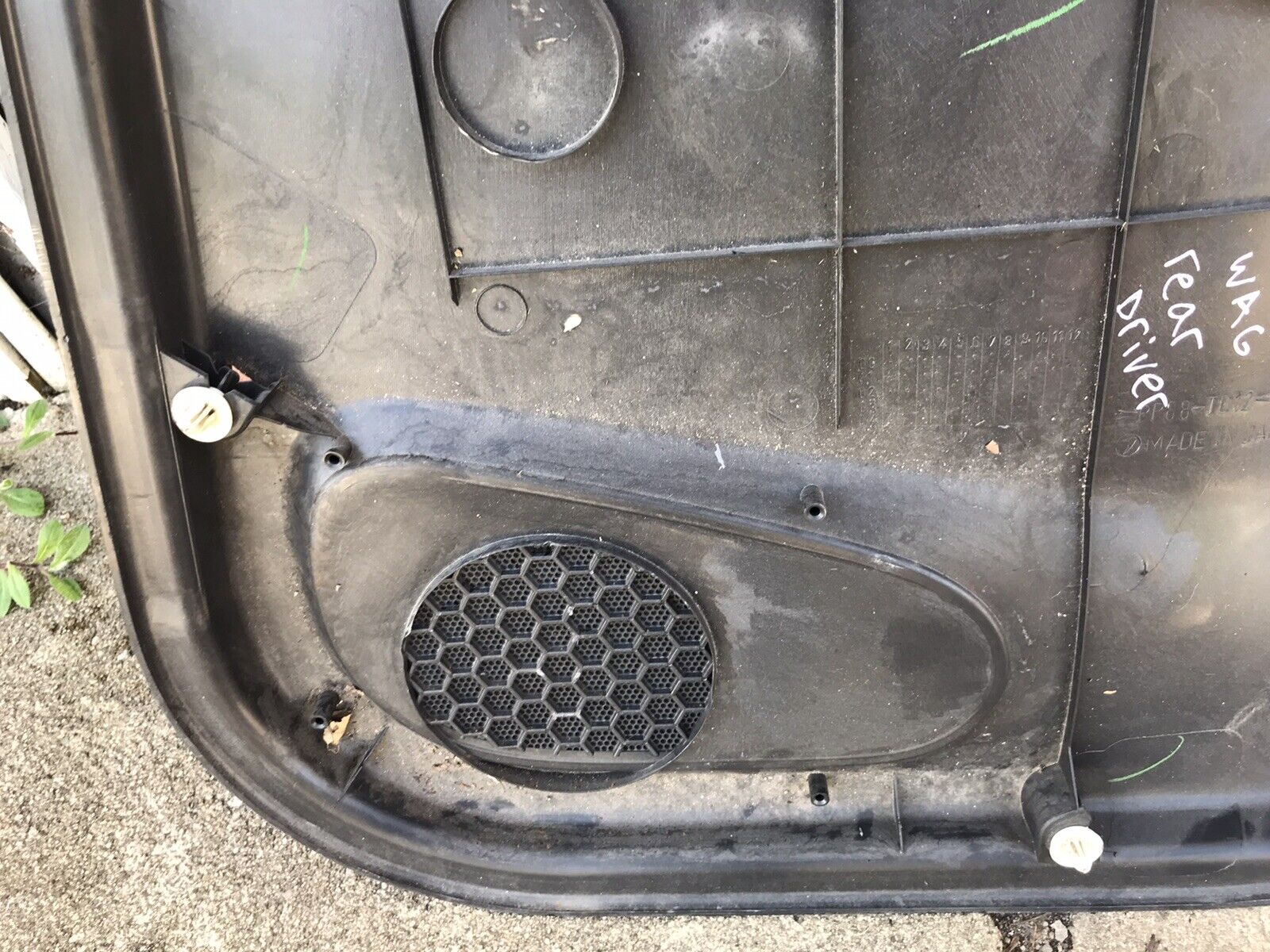 2002-2003 Subaru Impreza WRX Wagon OEM Rear LH Driver Side Door Panel - Image 12