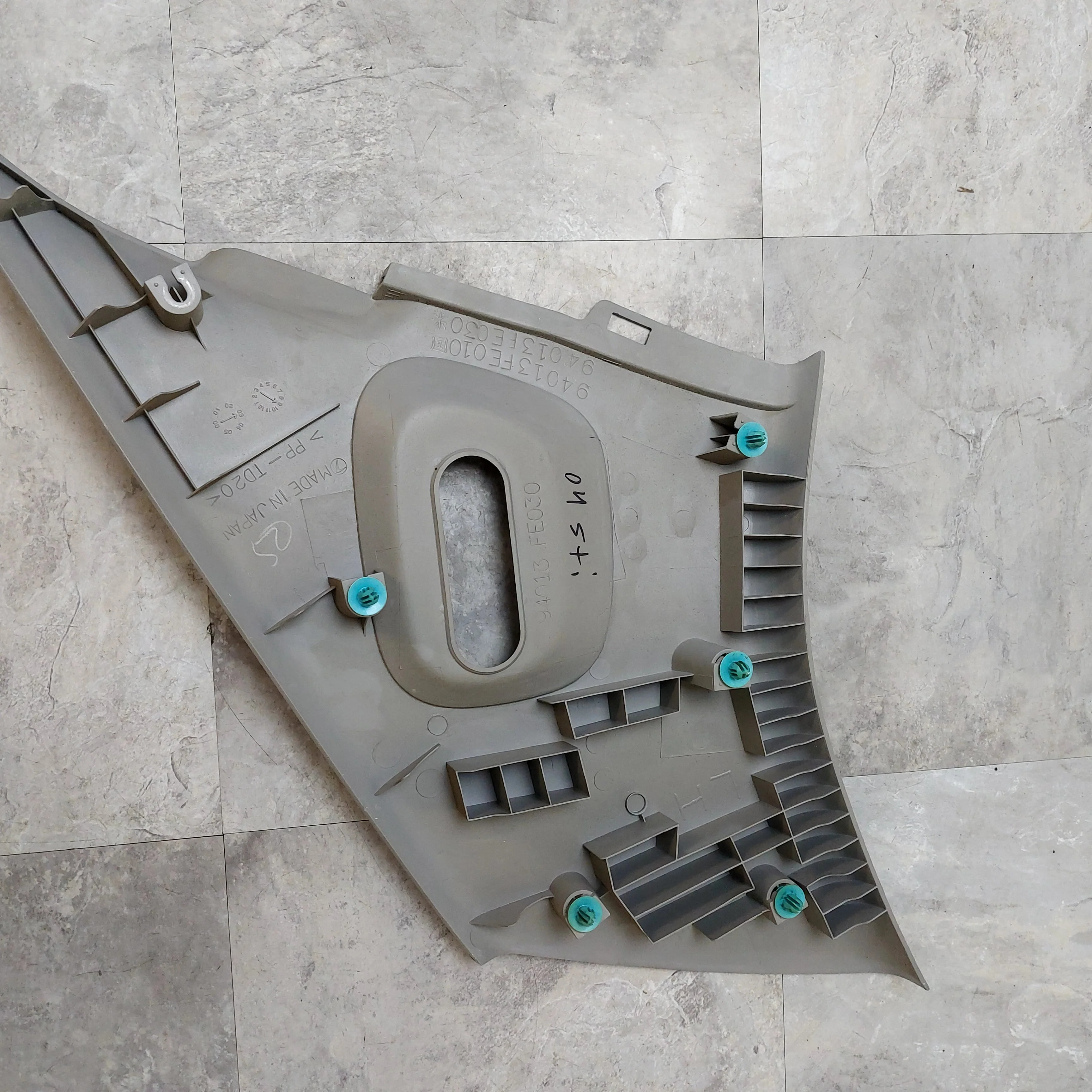 2002-2004 Subaru OEM Impreza/wrx/sti Trim Panel C Pillar Upper LH C2 - Image 5