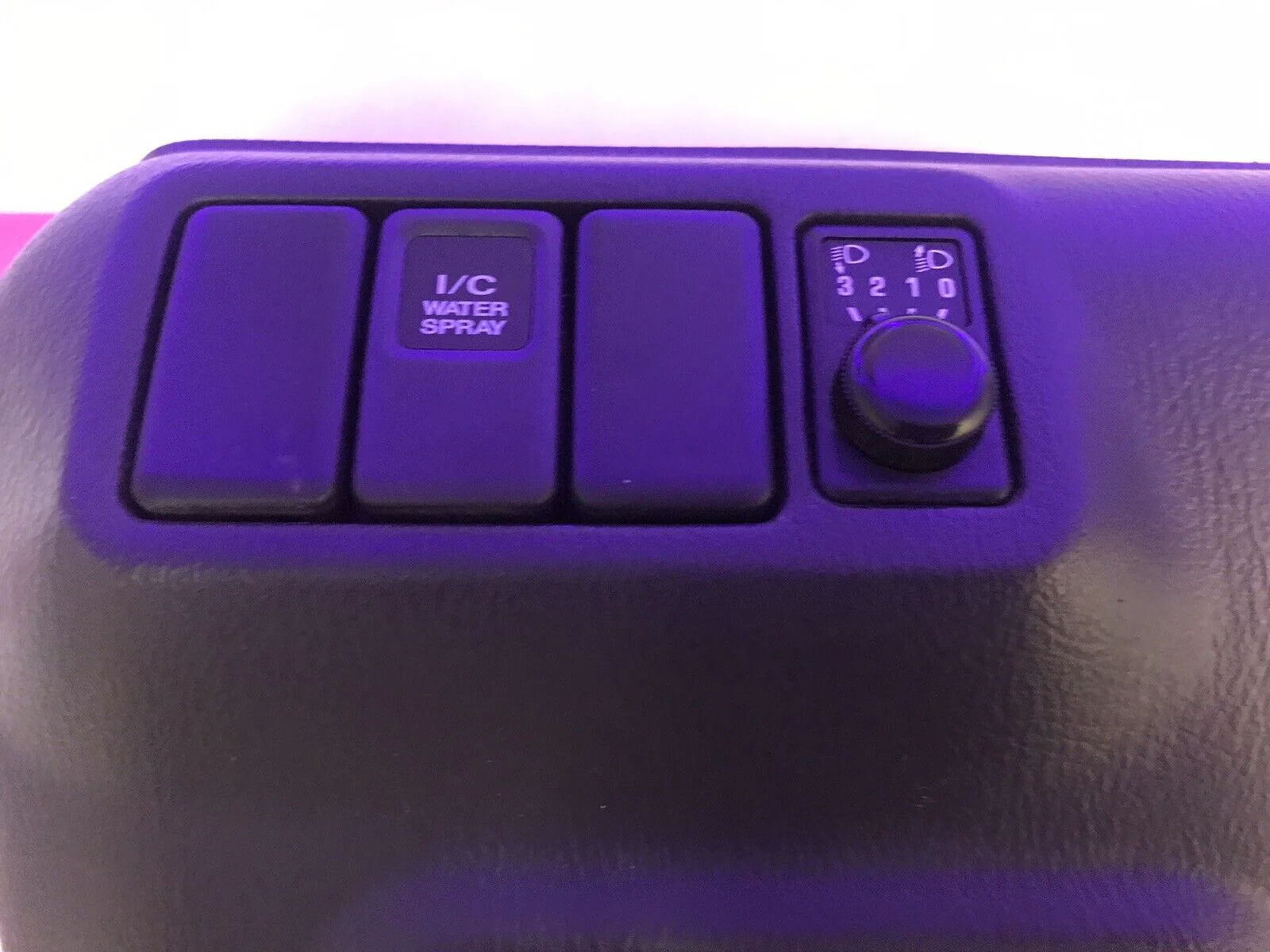 2002-2007 Subaru Impreza WRX STi OEM Dash Kick Panel Buttons - Image 6