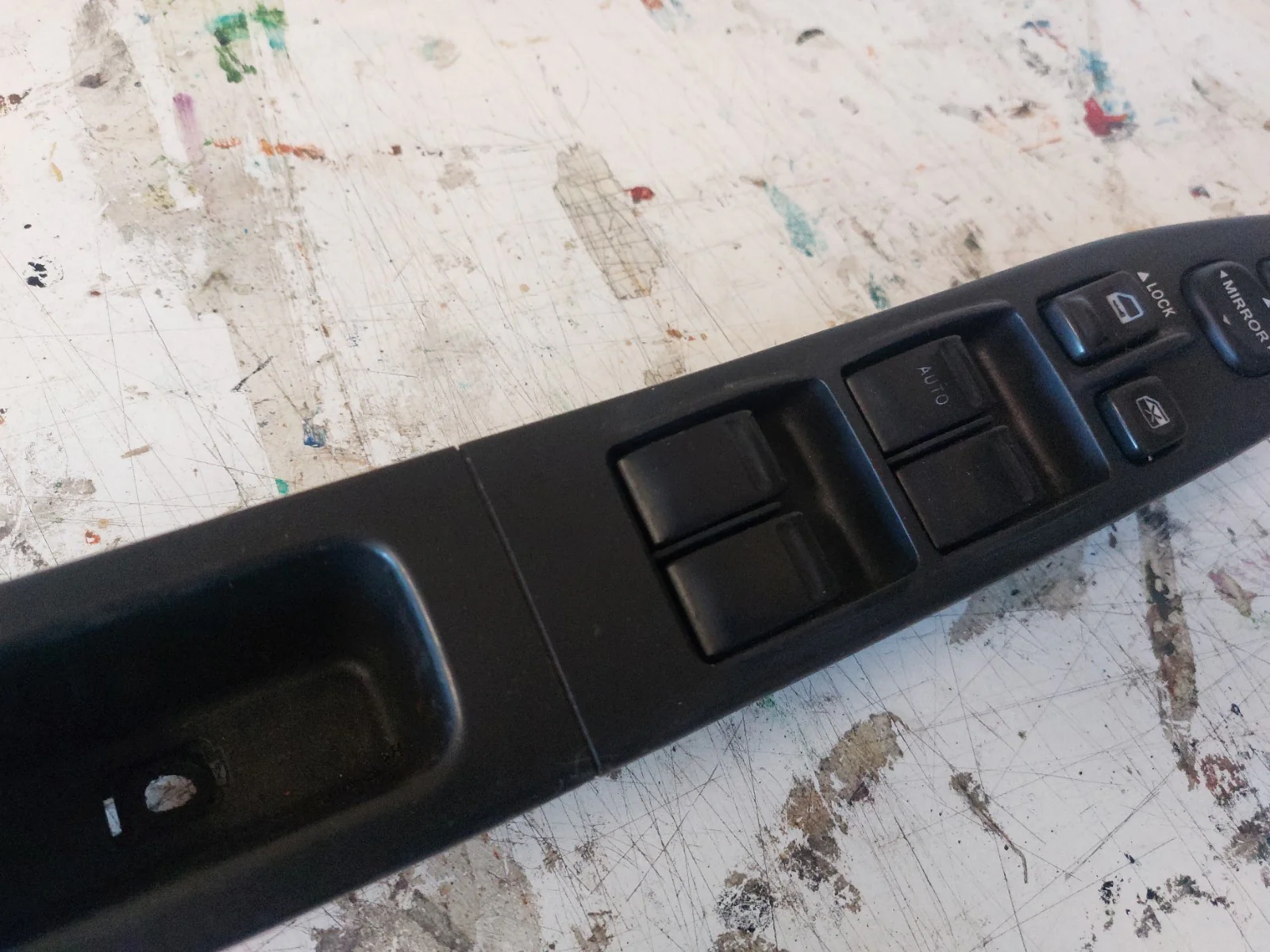 2005-2007 Subaru Impreza WRX STi OEM FR LH Master Window Switch Bezel E2 - Image 3
