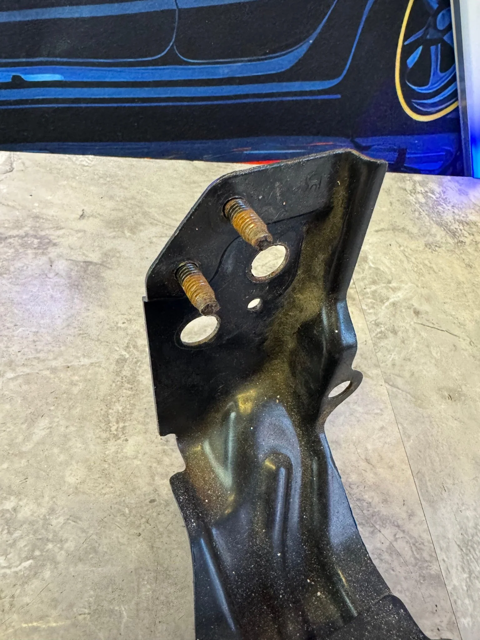 2006-2007 Subaru Impreza WRX STi OEM Passenger Side RH Headlight Bracket A2 - Image 2