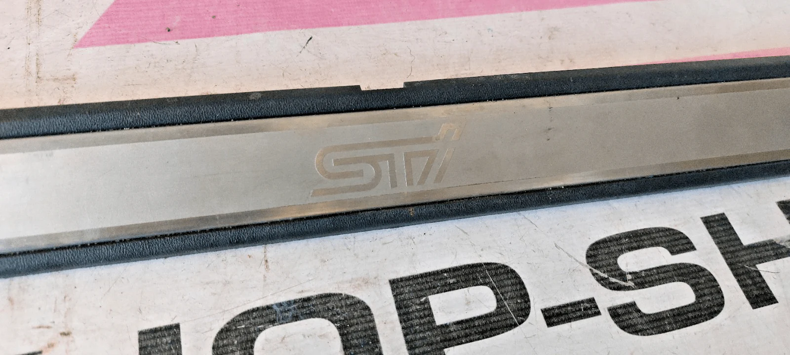 2008-2014 Subaru Impreza WRX STi OEM Door Sill Plate - Image 3