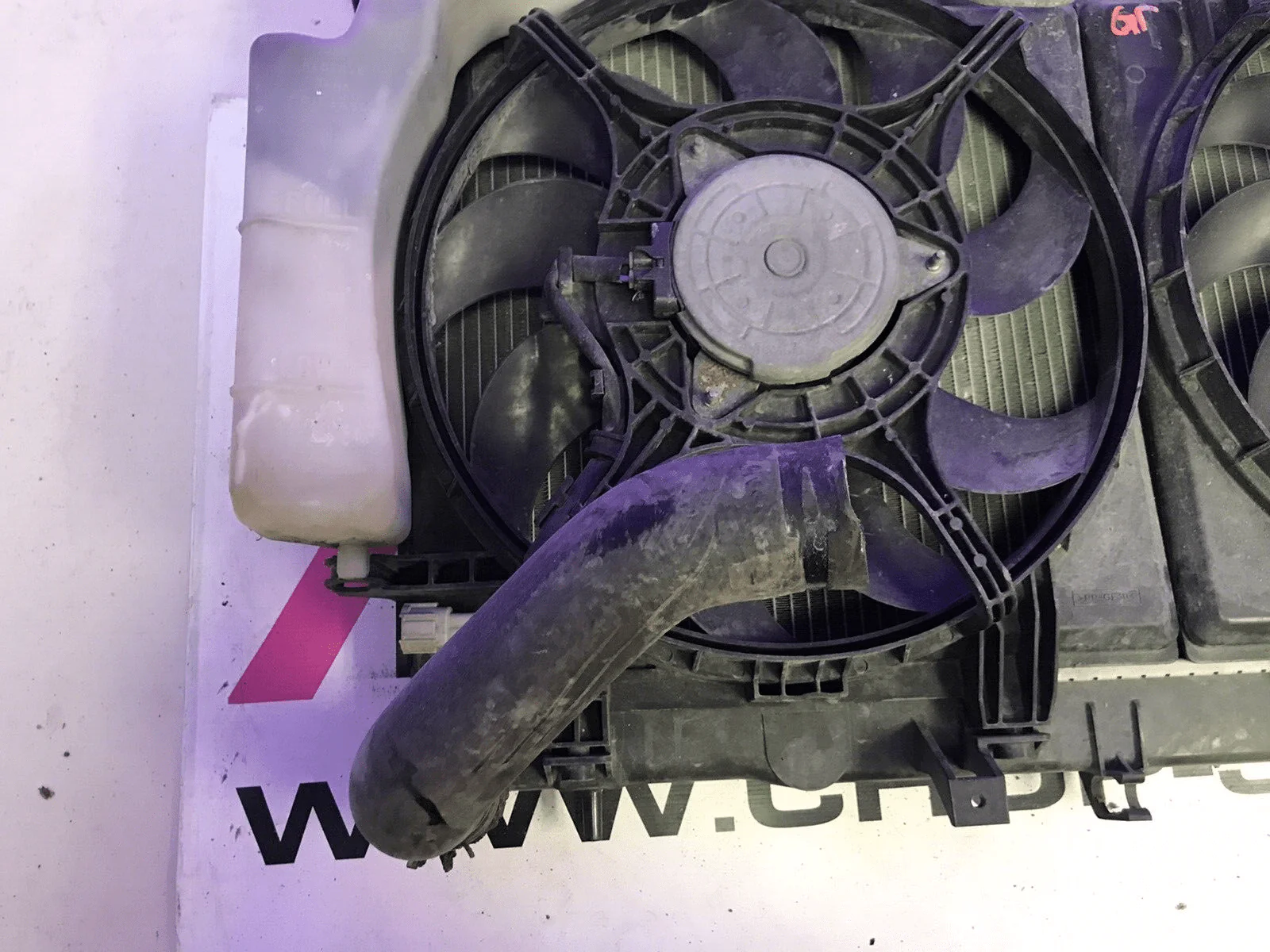 2008-2014 Subaru Impreza WRX STi OEM Radiator Cooling Assy Fans Shroud - Image 10