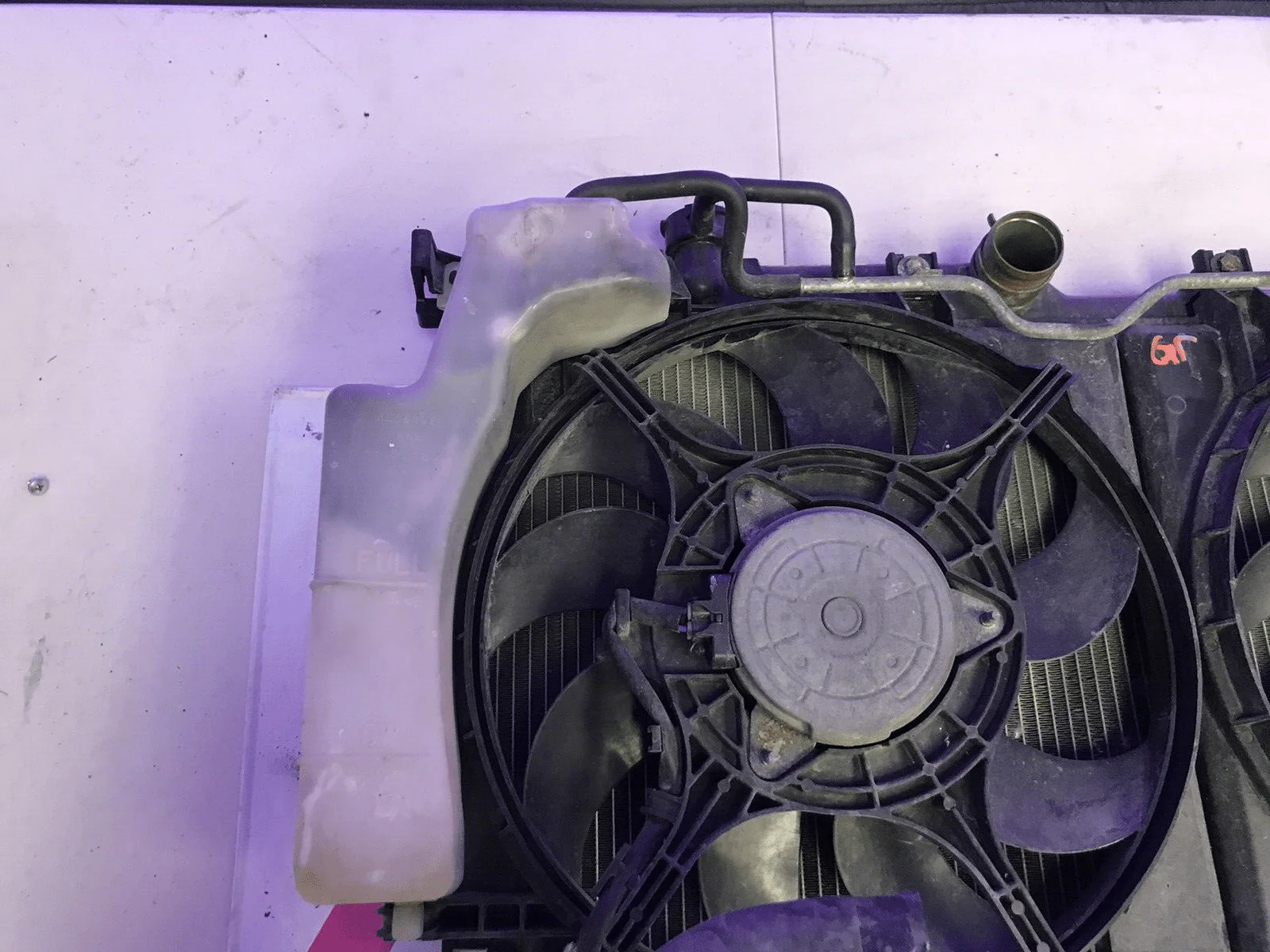 2008-2014 Subaru Impreza WRX STi OEM Radiator Cooling Assy Fans Shroud - Image 11