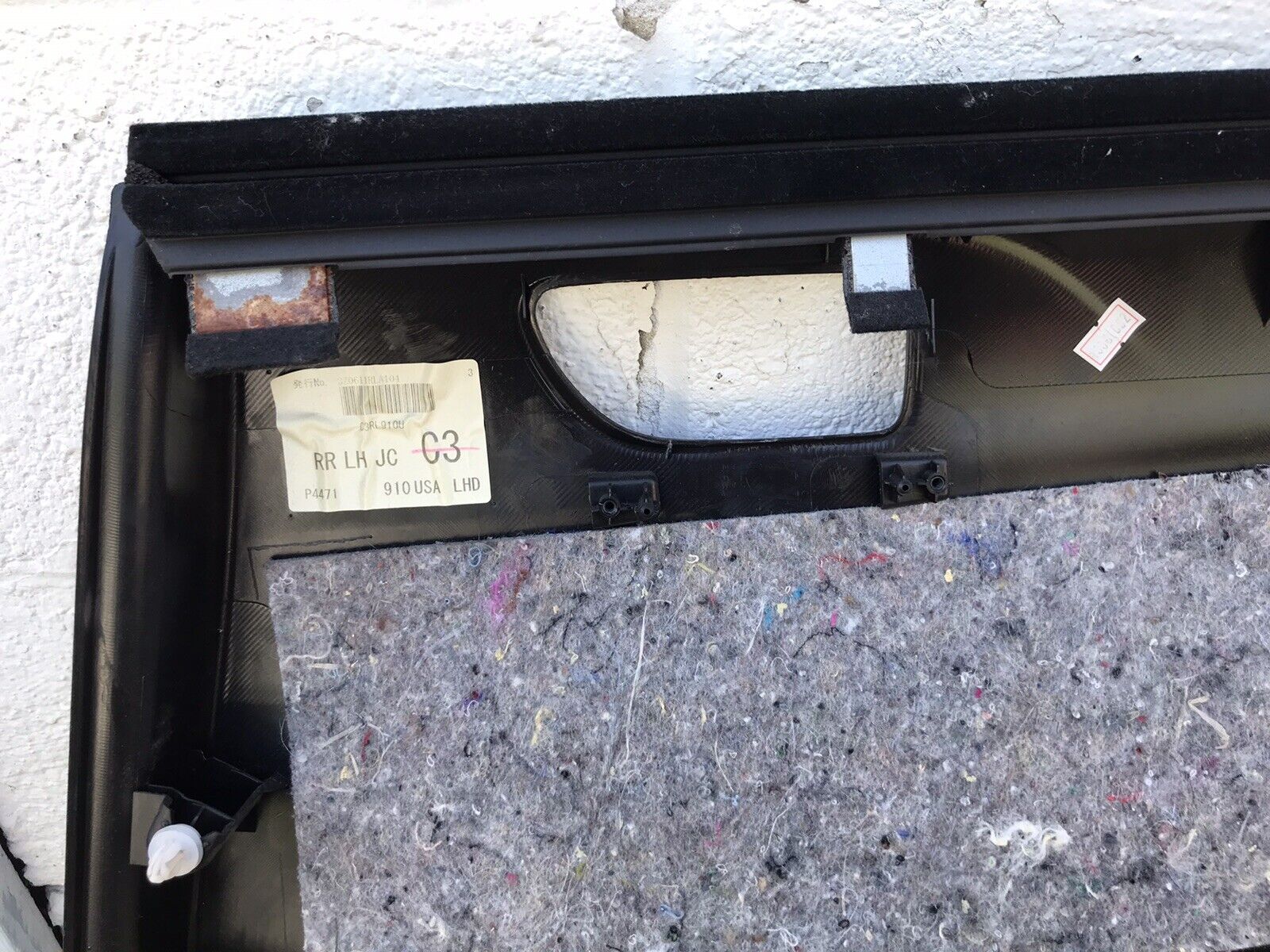 2008-2014 Subaru Impreza WRX STi OEM Rear LH Driver Side Door Panel - Image 11