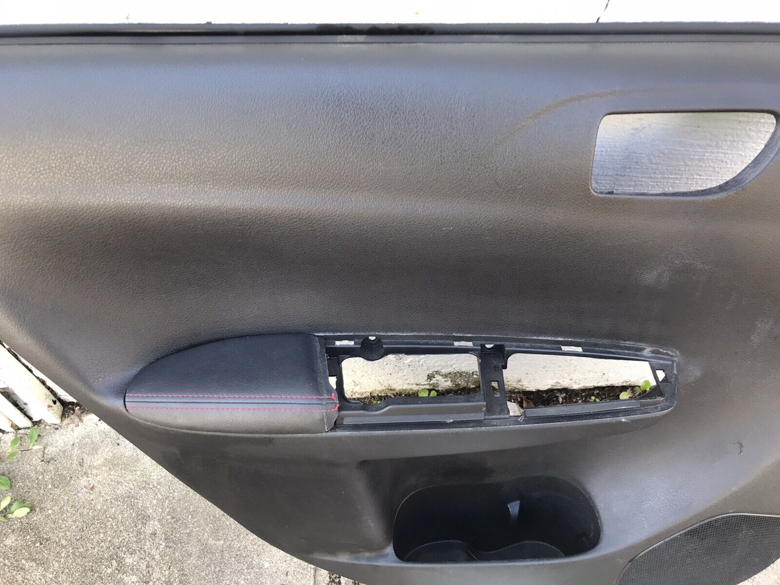 2008-2014 Subaru Impreza WRX STi OEM Rear LH Driver Side Door Panel - Image 2