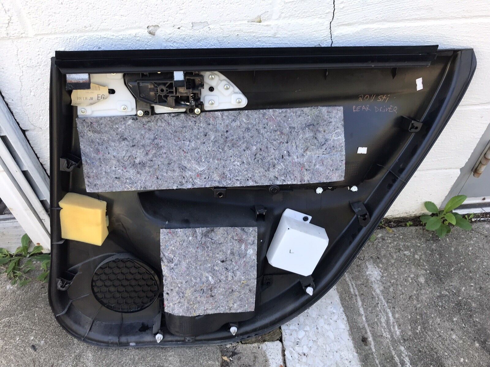 2008-2014 Subaru Impreza WRX STi OEM Rear LH Driver Side Door Panel - Image 8