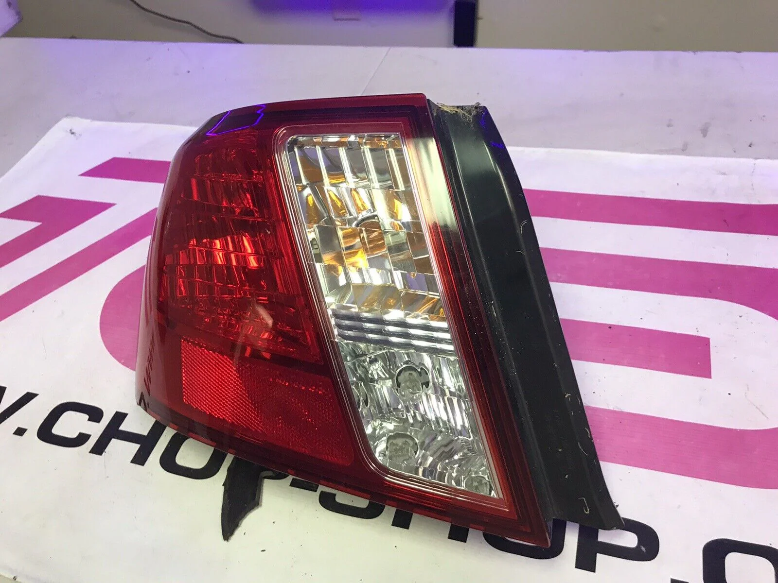 2008-2014 Subaru Impreza WRX STi OEM Sedan LH Driver Side Tail Light Assembly - Image 2