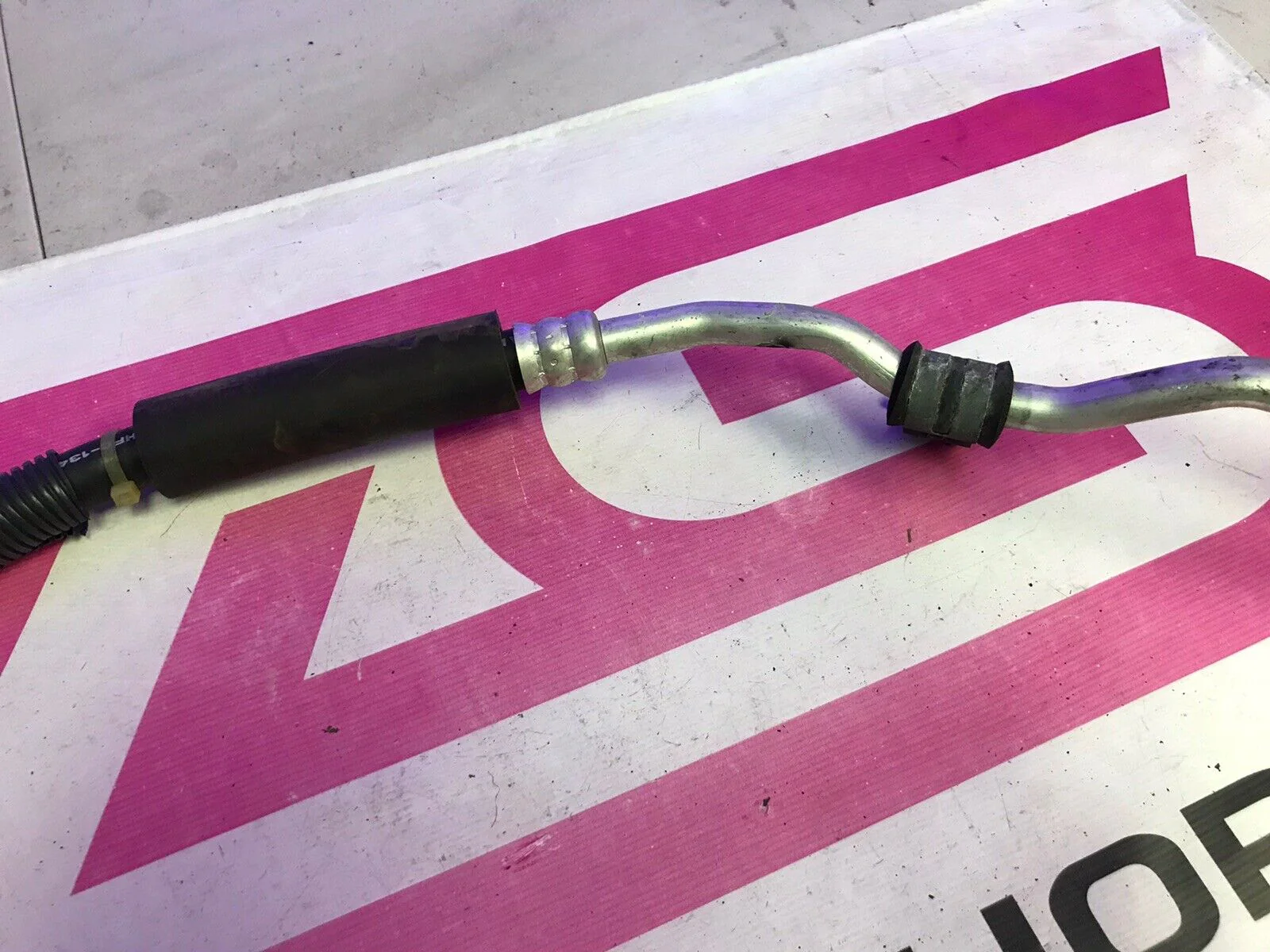 2008-2014 Subaru WRX STi Long OEM Low Pressure AC A/C Line T1 - Image 4