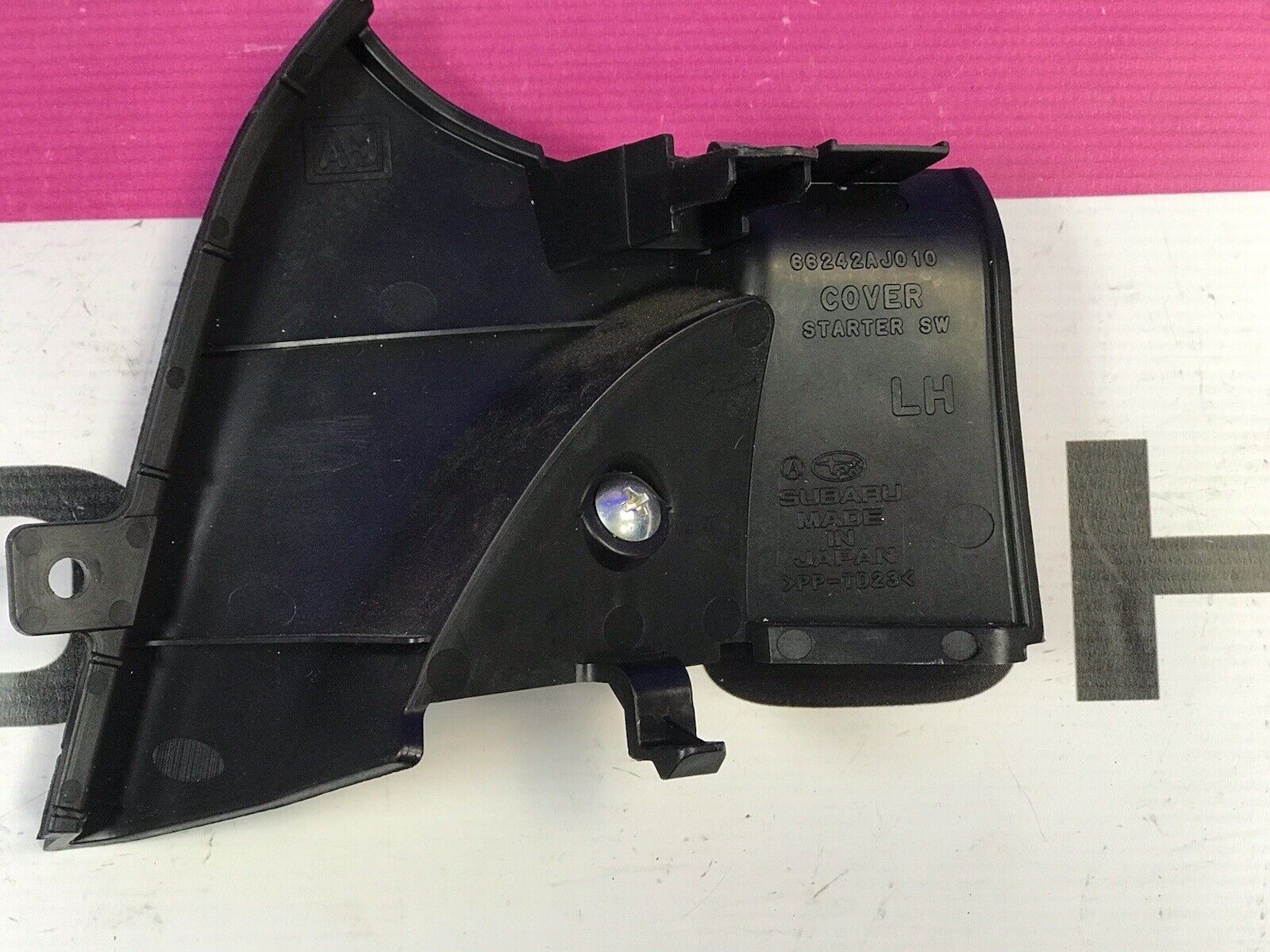 2010-2014 Subaru OEM Outback/legacy LH Driver Dash Starter Trim - Image 2
