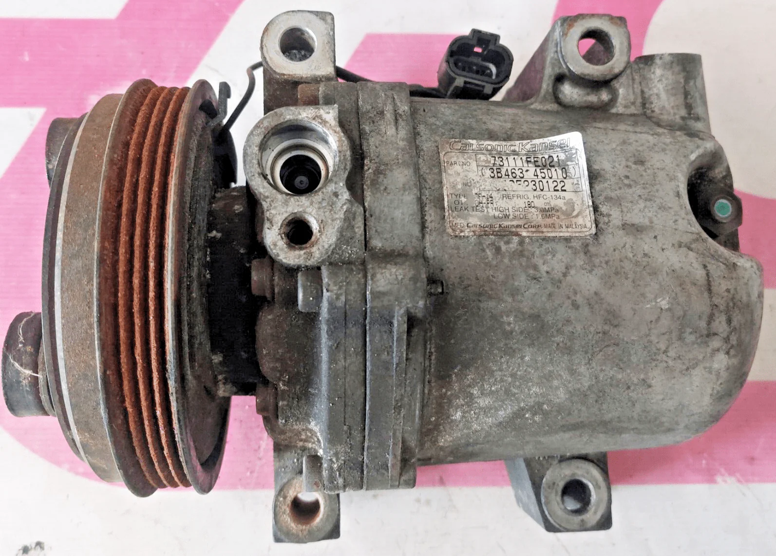 2002-2003 Subaru Impreza WRX Air OEM Conditioning Compressor M5