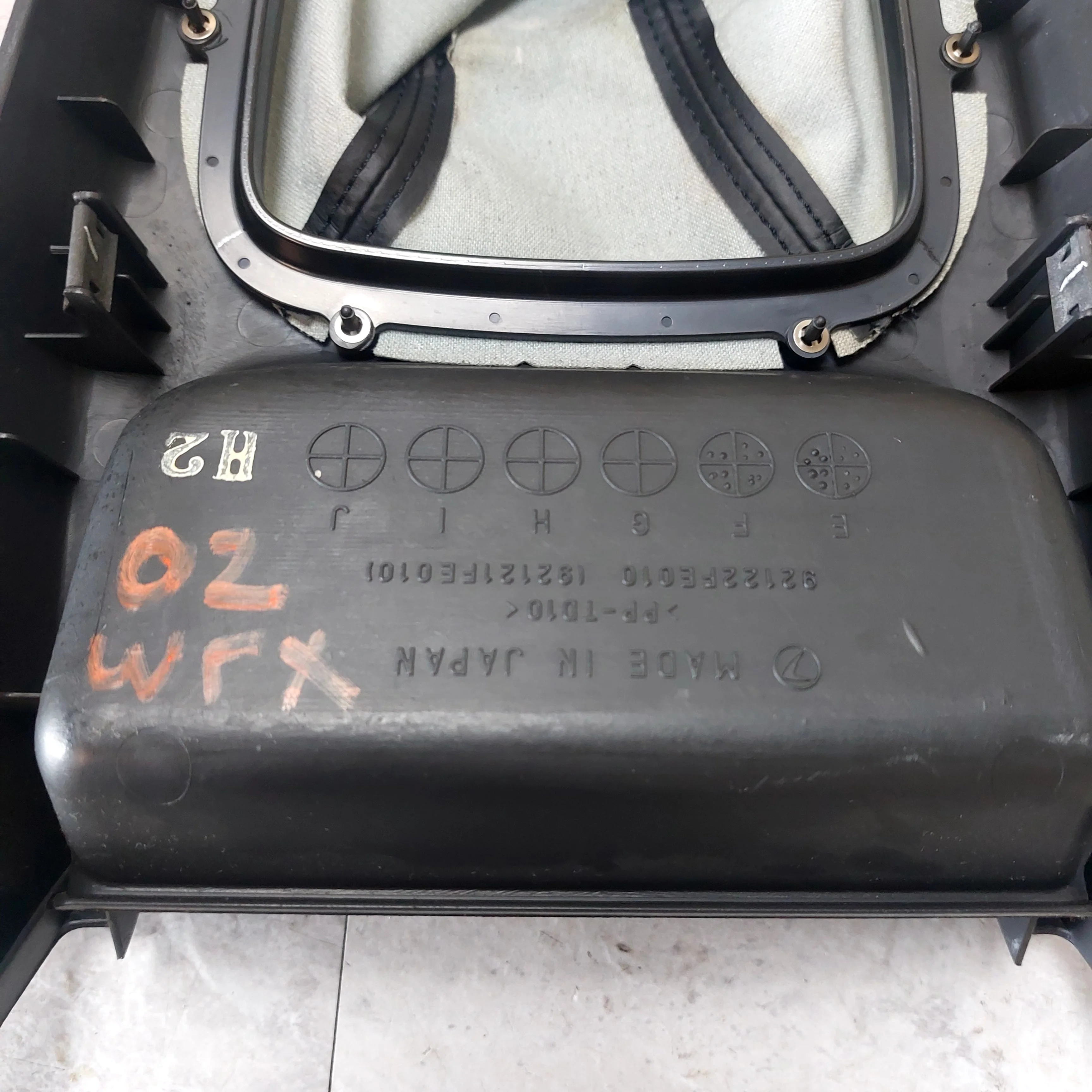 2002-2004 Subaru WRX Cover Console OEM Box Shifter Trim - Image 8