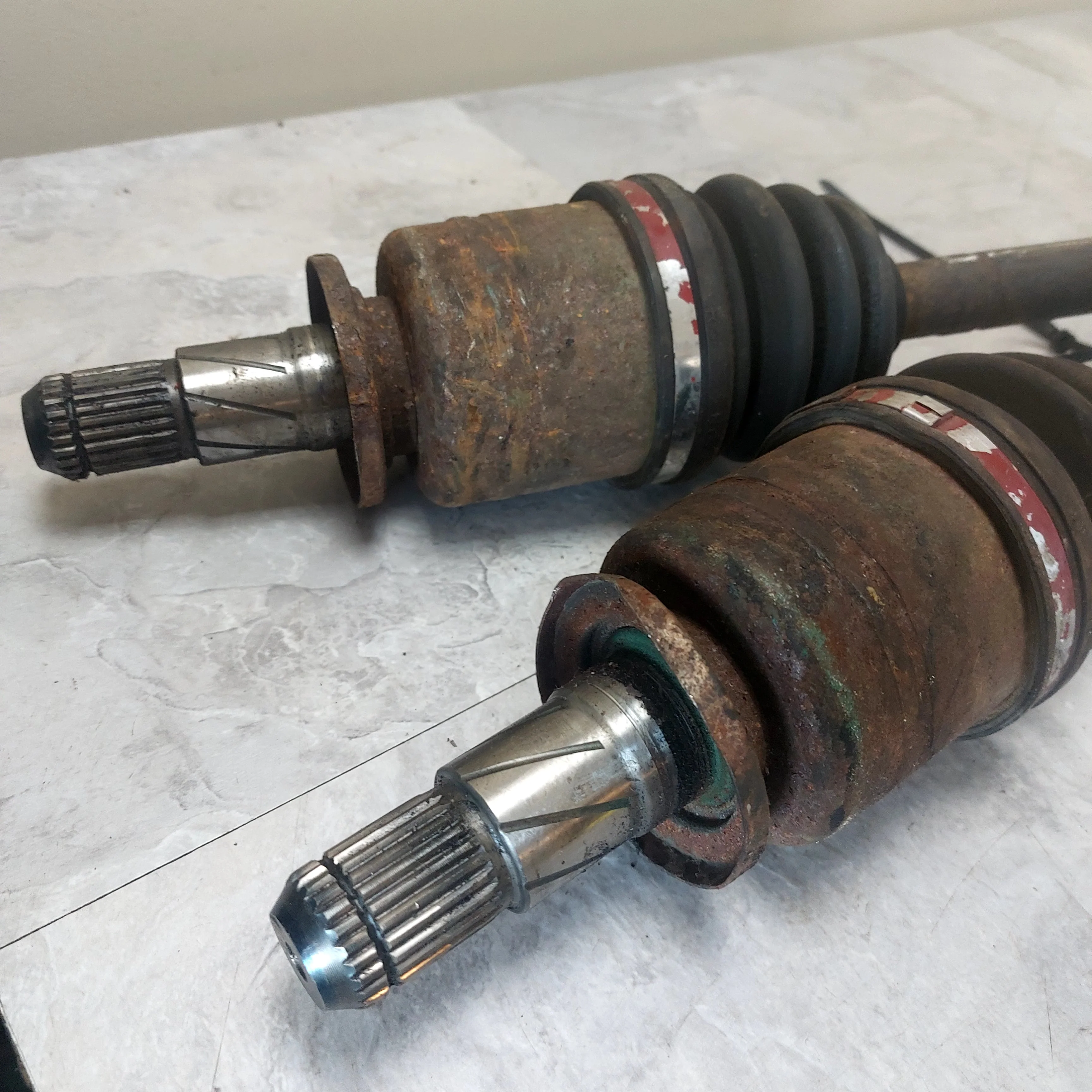 2002-2007 Subaru Impreza WRX Rear OEM Axle Pair LH RH K4 - Image 6