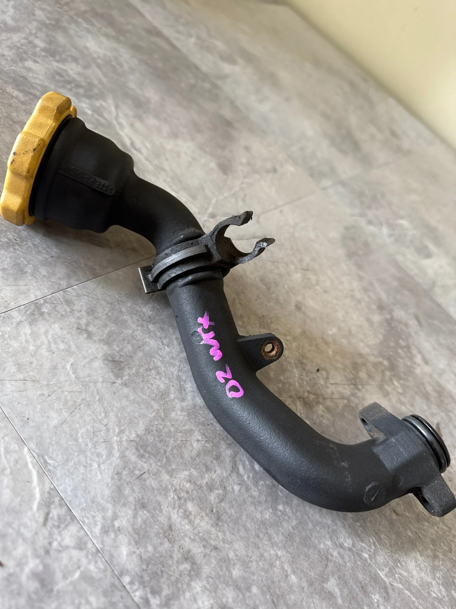 2002-2007 Subaru Impreza WRX STi OEM Oil Filler Neck (02 WRX J3 - Image 3