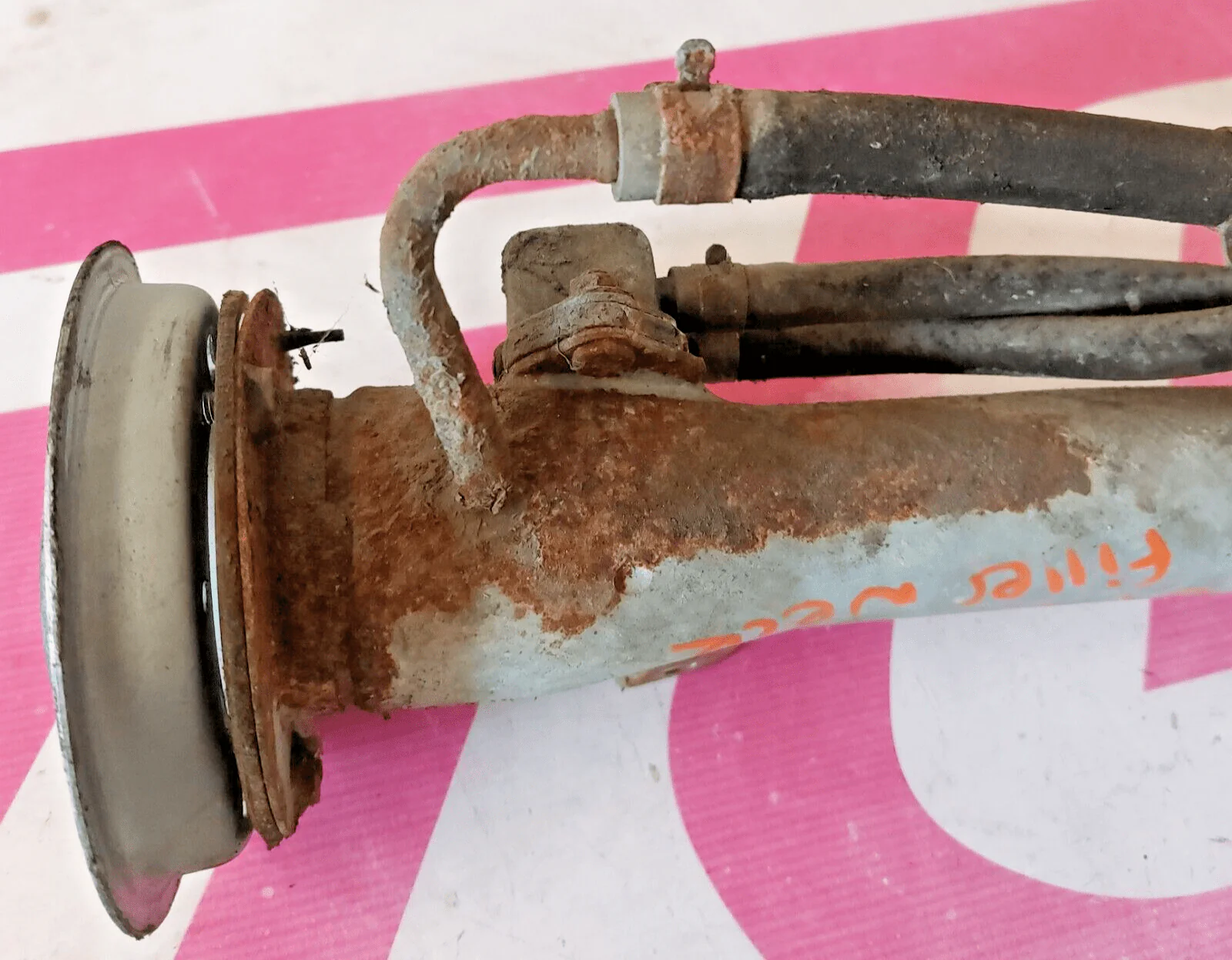 2004-2007 Subaru Impreza WRX STi OEM Filler Neck Assembly E1 - Image 3