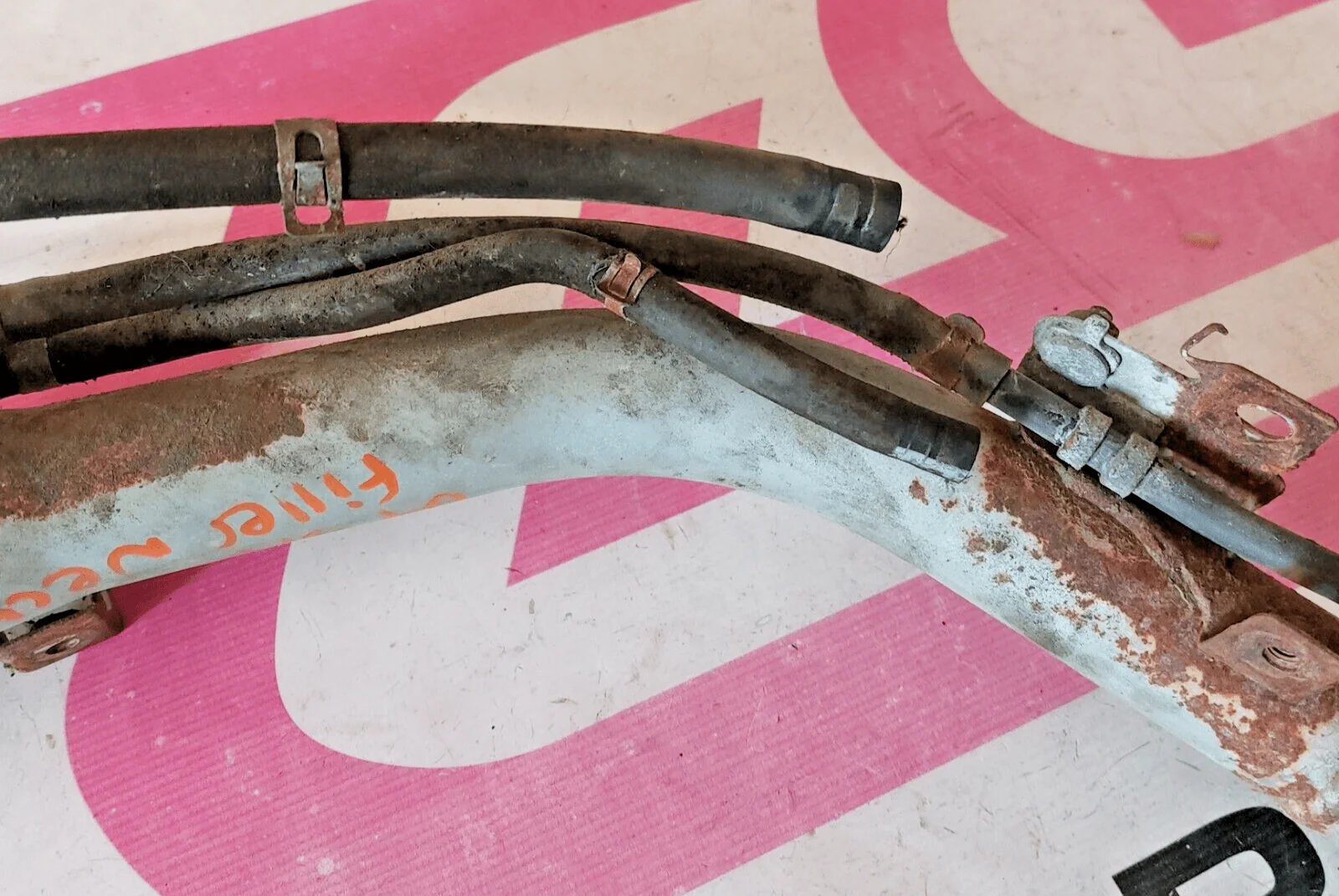 2004-2007 Subaru Impreza WRX STi OEM Filler Neck Assembly E1 - Image 4