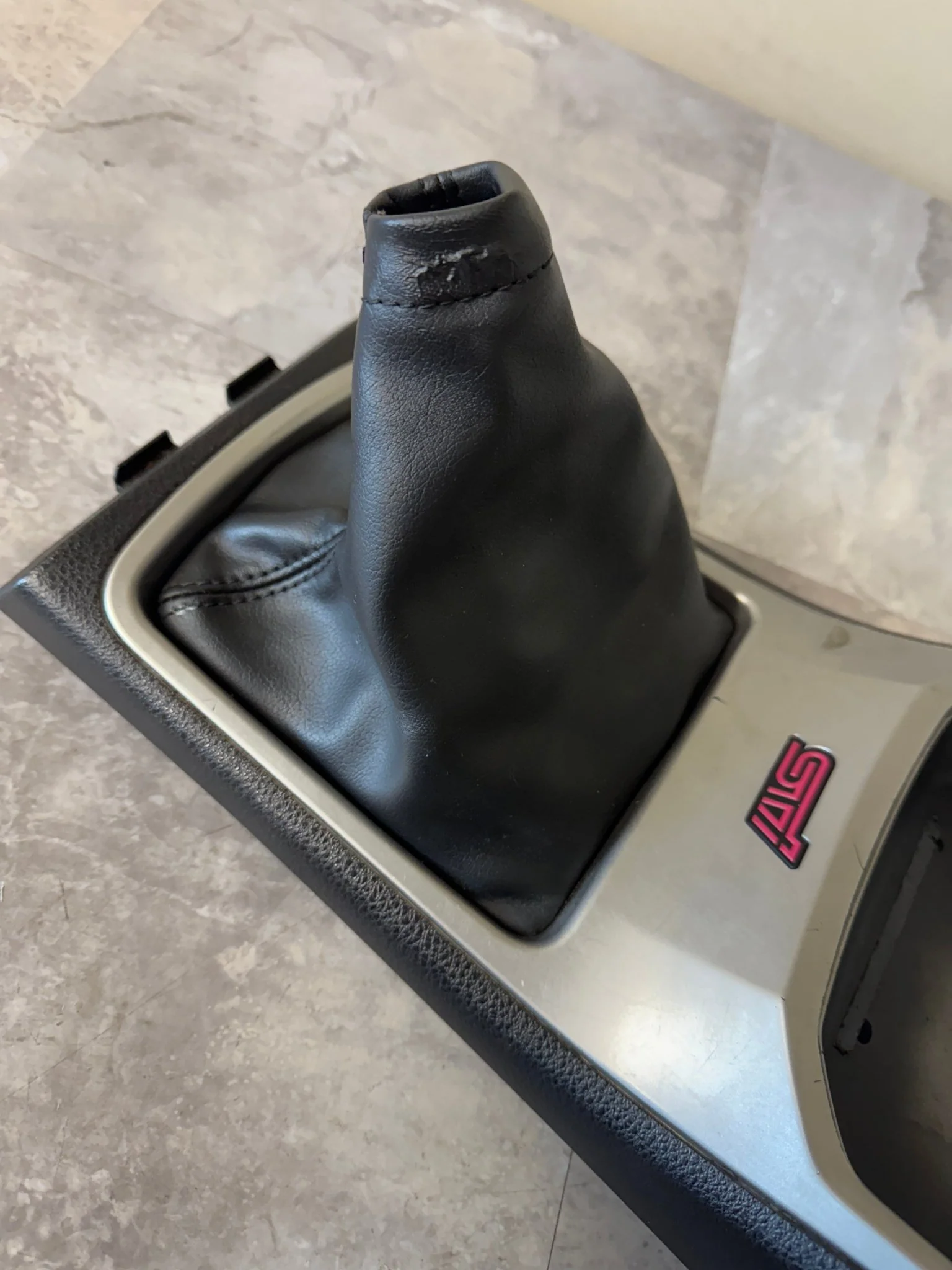 2008-2014 Subaru Impreza WRX STi OEM Center Shifter Console Sticker - Image 4