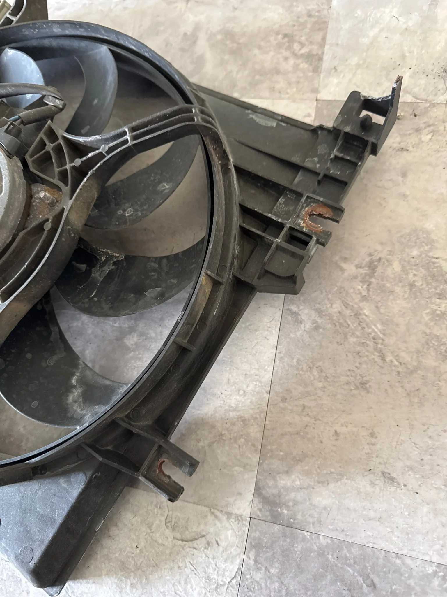 2008-2014 Subaru Impreza WRX STi OEM Right RH Radiator Cooling Fan C5 - Image 2
