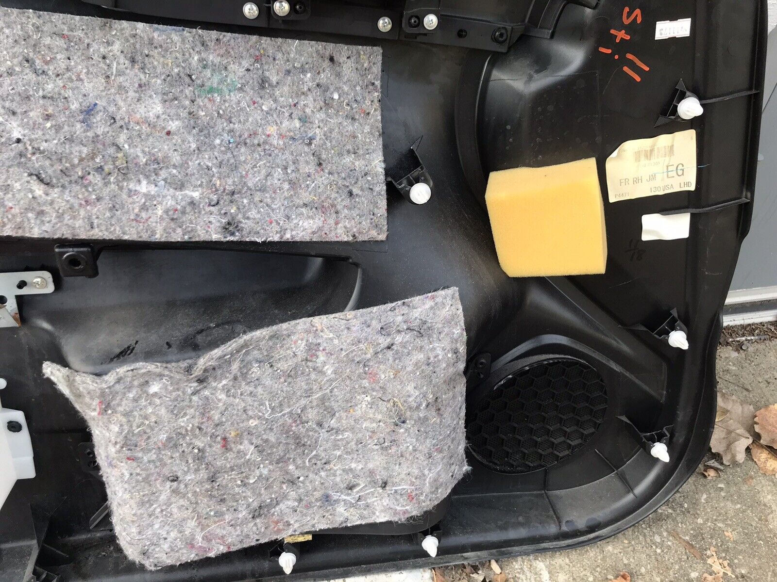 2008-2014 Subaru Impreza WRX STi OEM Front RH Passenger Side Door Panel - Image 11