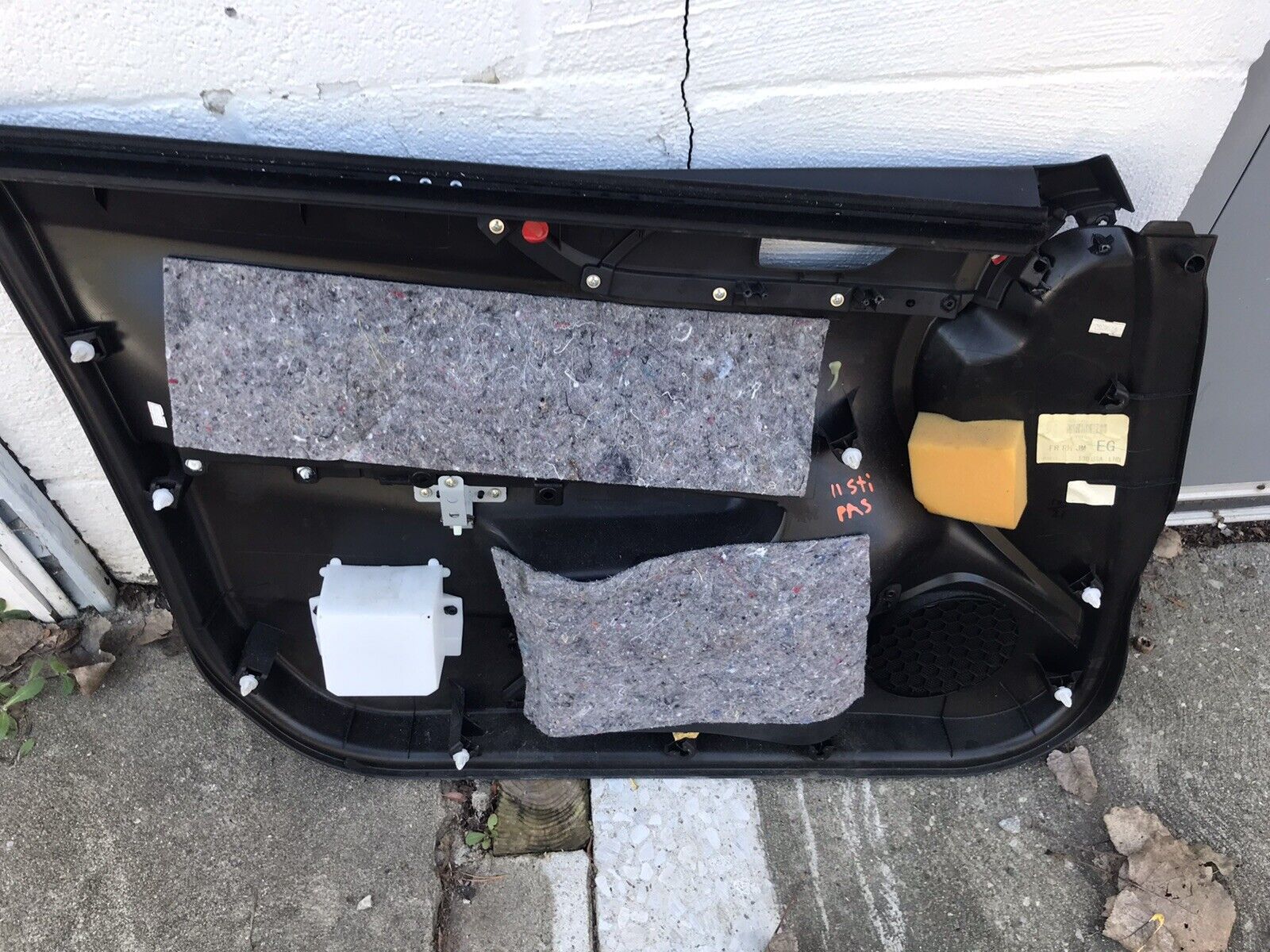 2008-2014 Subaru Impreza WRX STi OEM Front RH Passenger Side Door Panel - Image 6