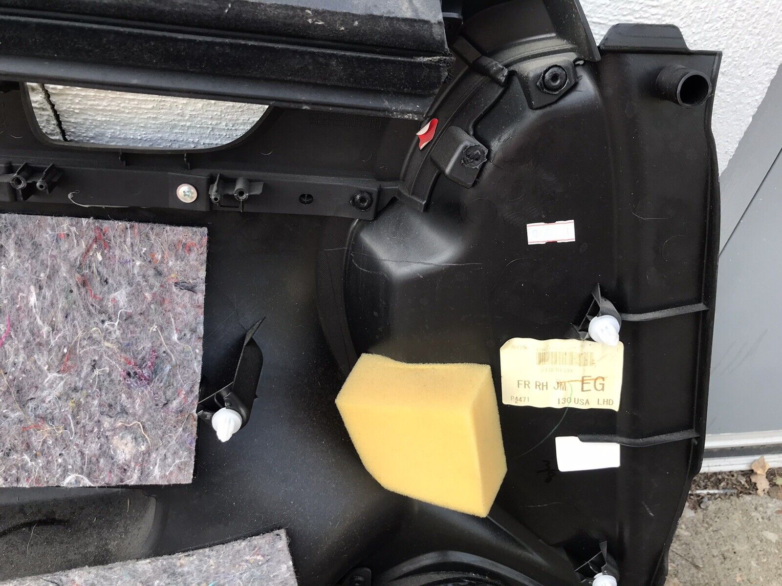 2008-2014 Subaru Impreza WRX STi OEM Front RH Passenger Side Door Panel - Image 7