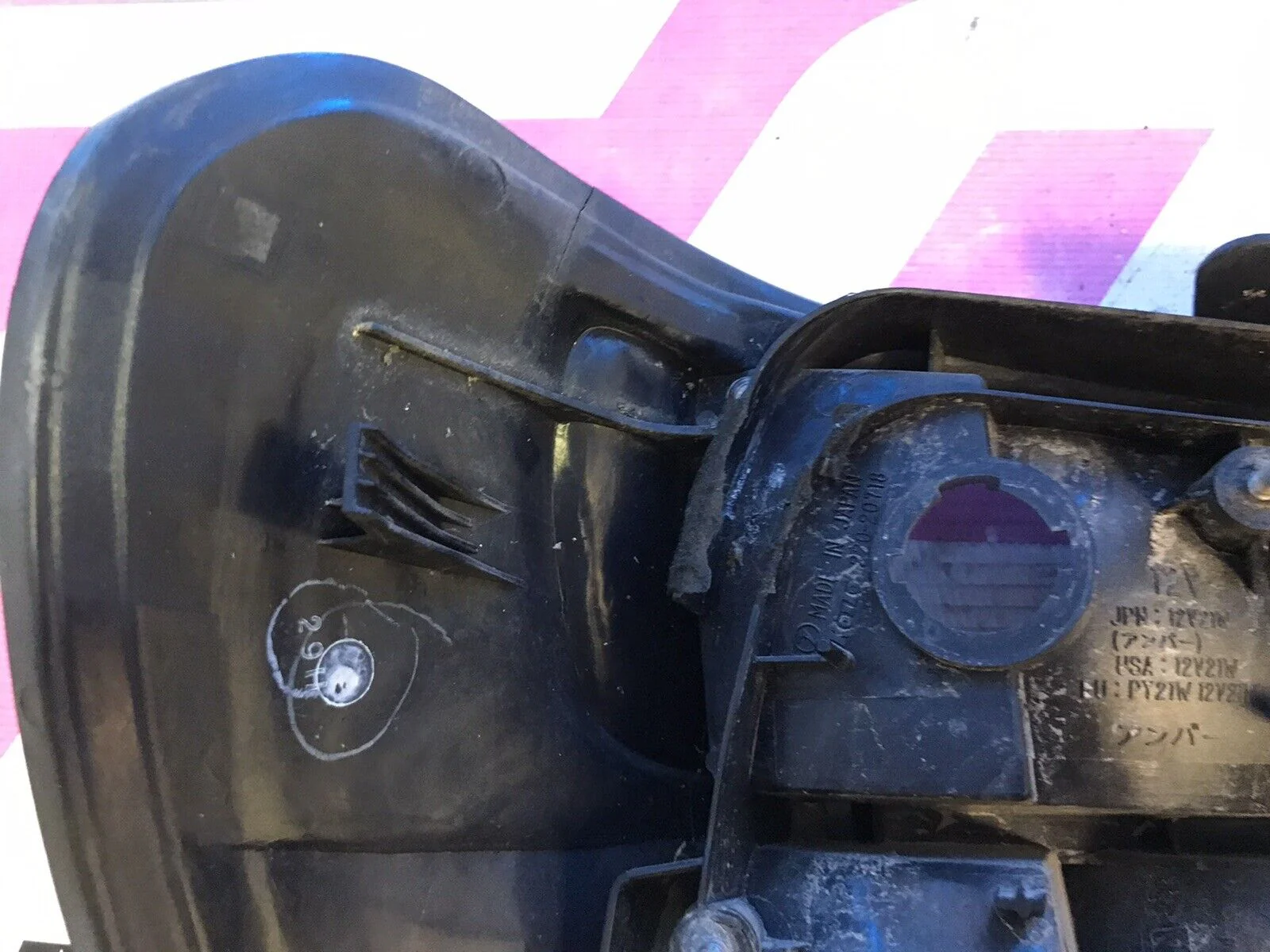 2002-2003 Subaru Impreza WRX RH OEM Side Tail Light Assembly Sedan - Image 5
