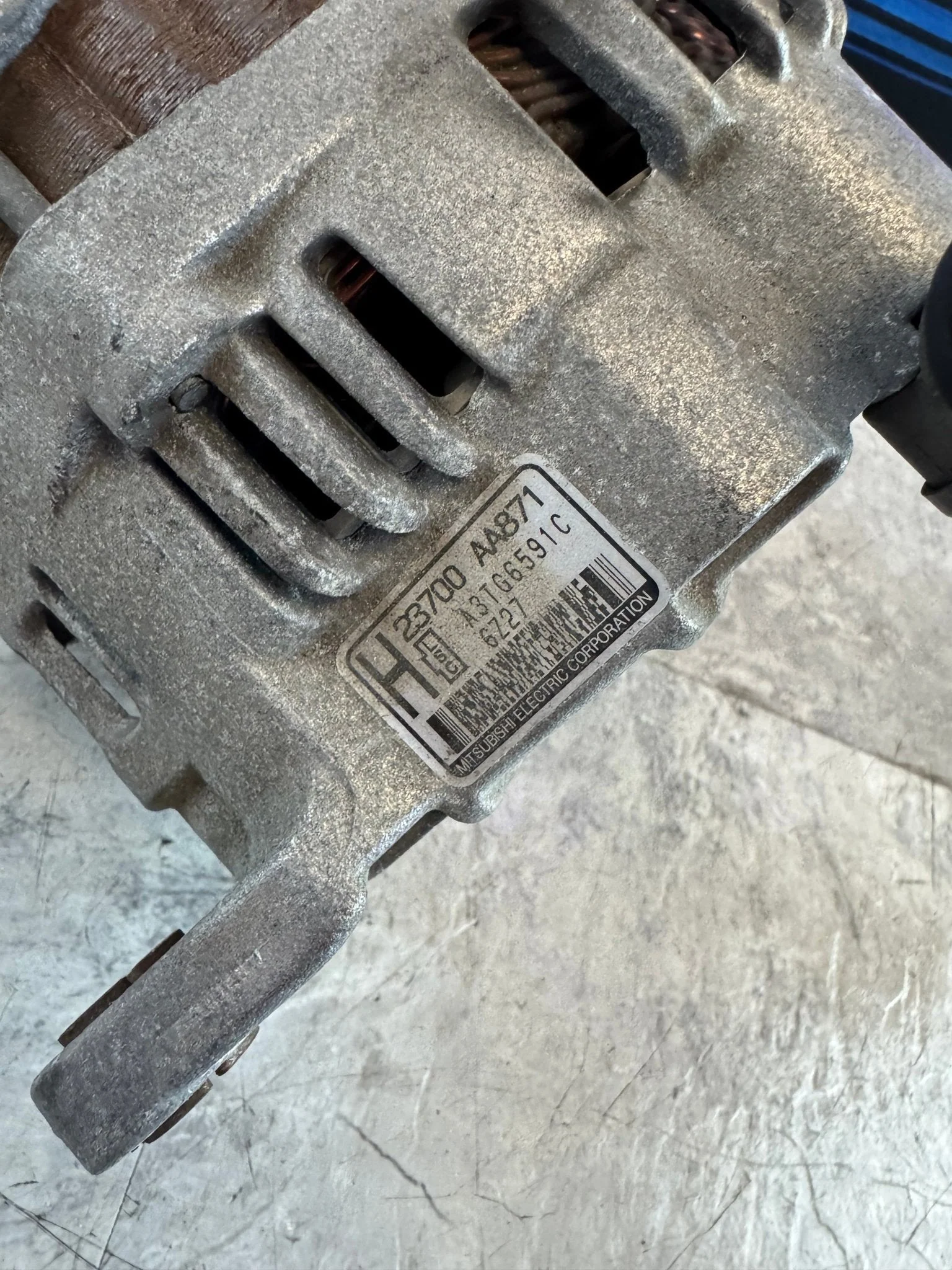 2008-2021 Subaru STi Alternator EJ OEM Turbo PN N1 - Image 2