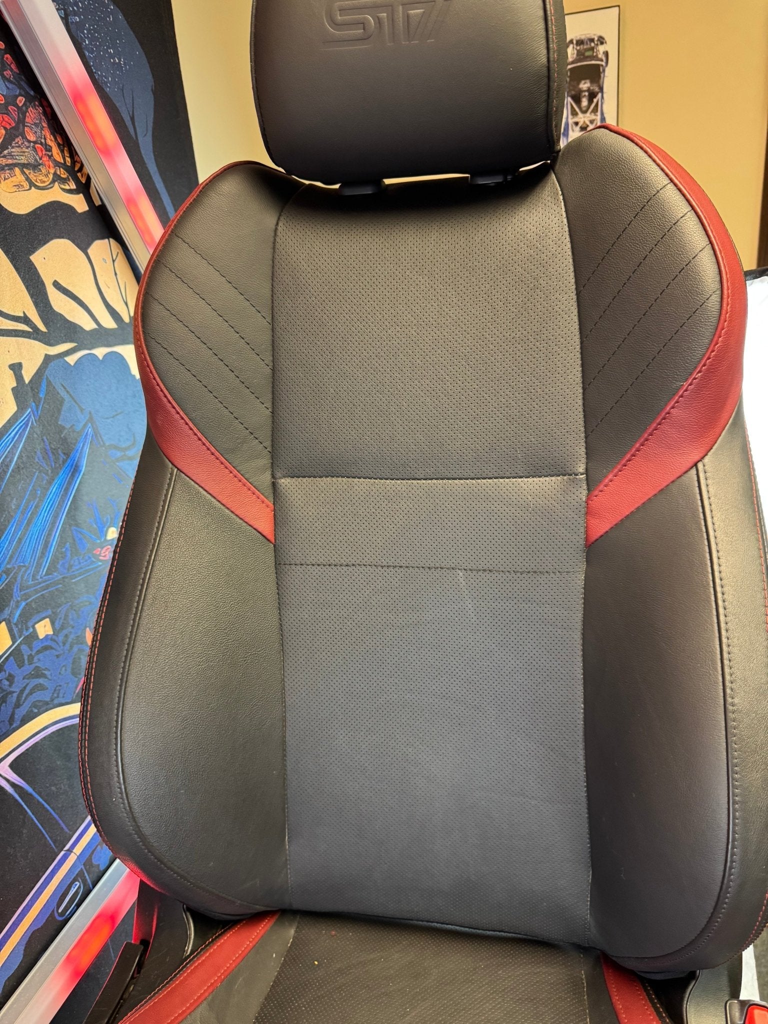 2015-2021 Subaru WRX STi Front OEM Passenger Seat - Image 3