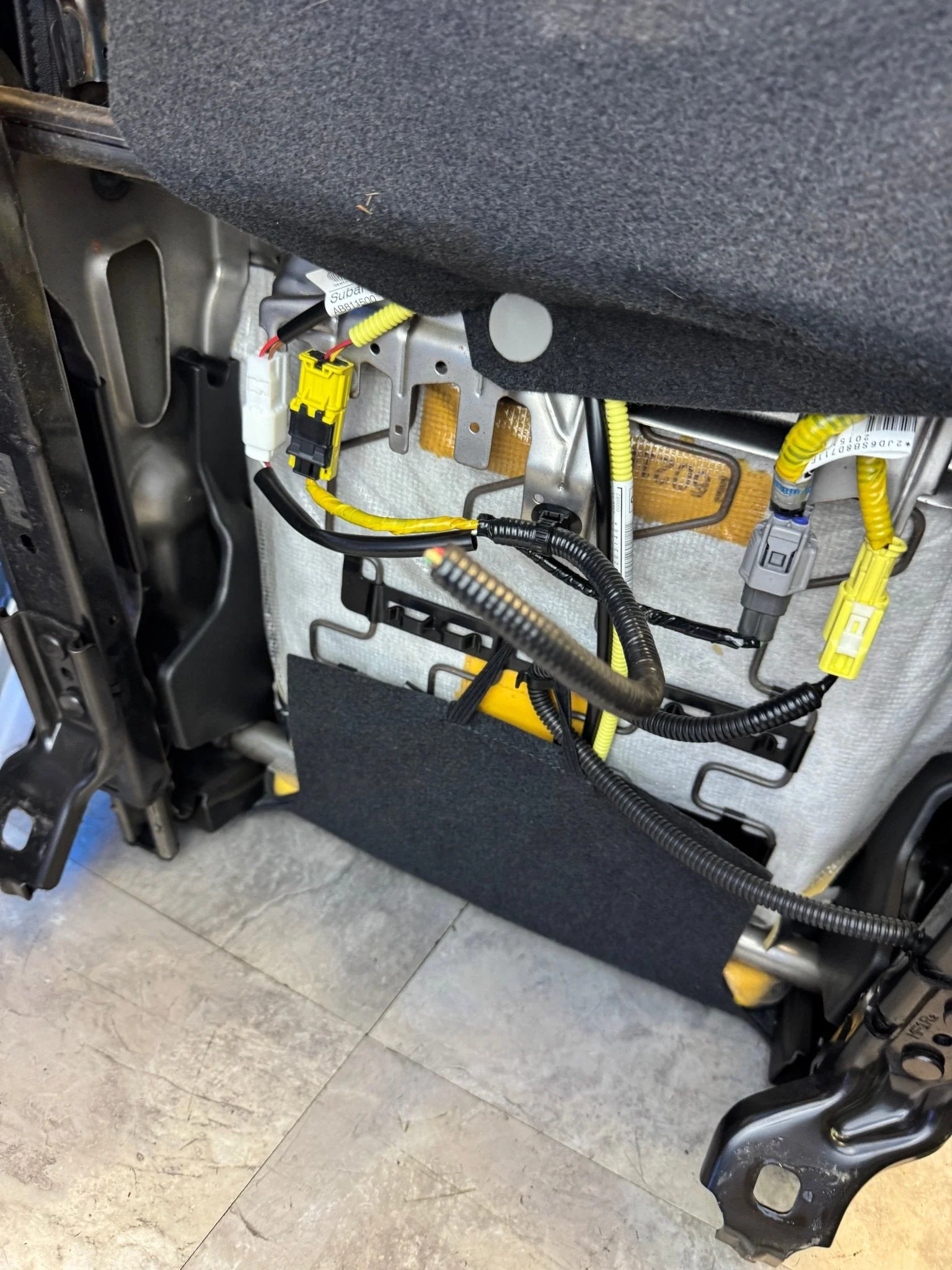 2015-2021 Subaru WRX STi Front OEM Passenger Seat - Image 8
