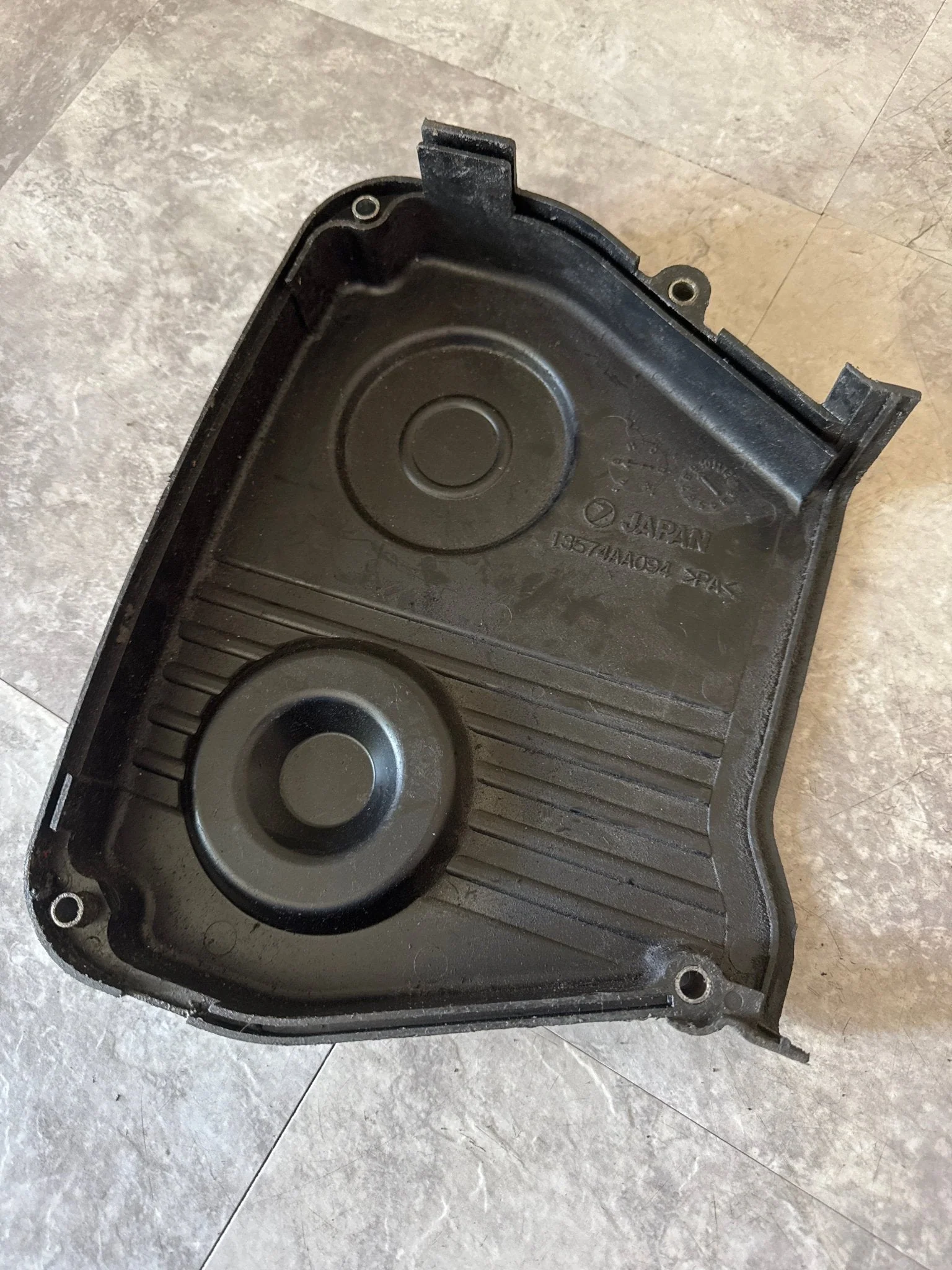 2002-2014 Subaru Impreza WRX STi OEM Timing Belt Cover LH (4) - Image 2